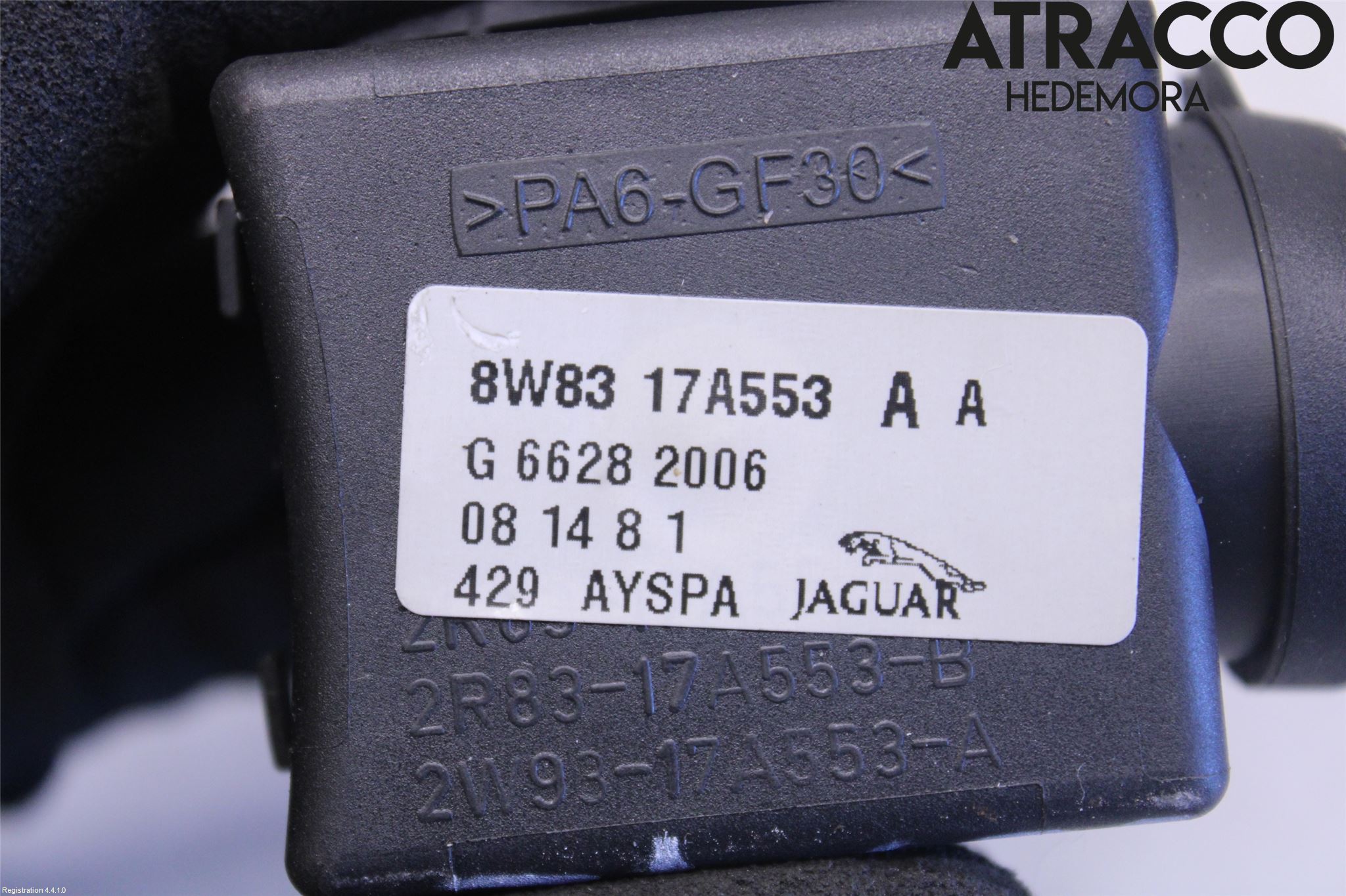 Jaguar XF 08-15 Bryter Ratt Visker - Spyler