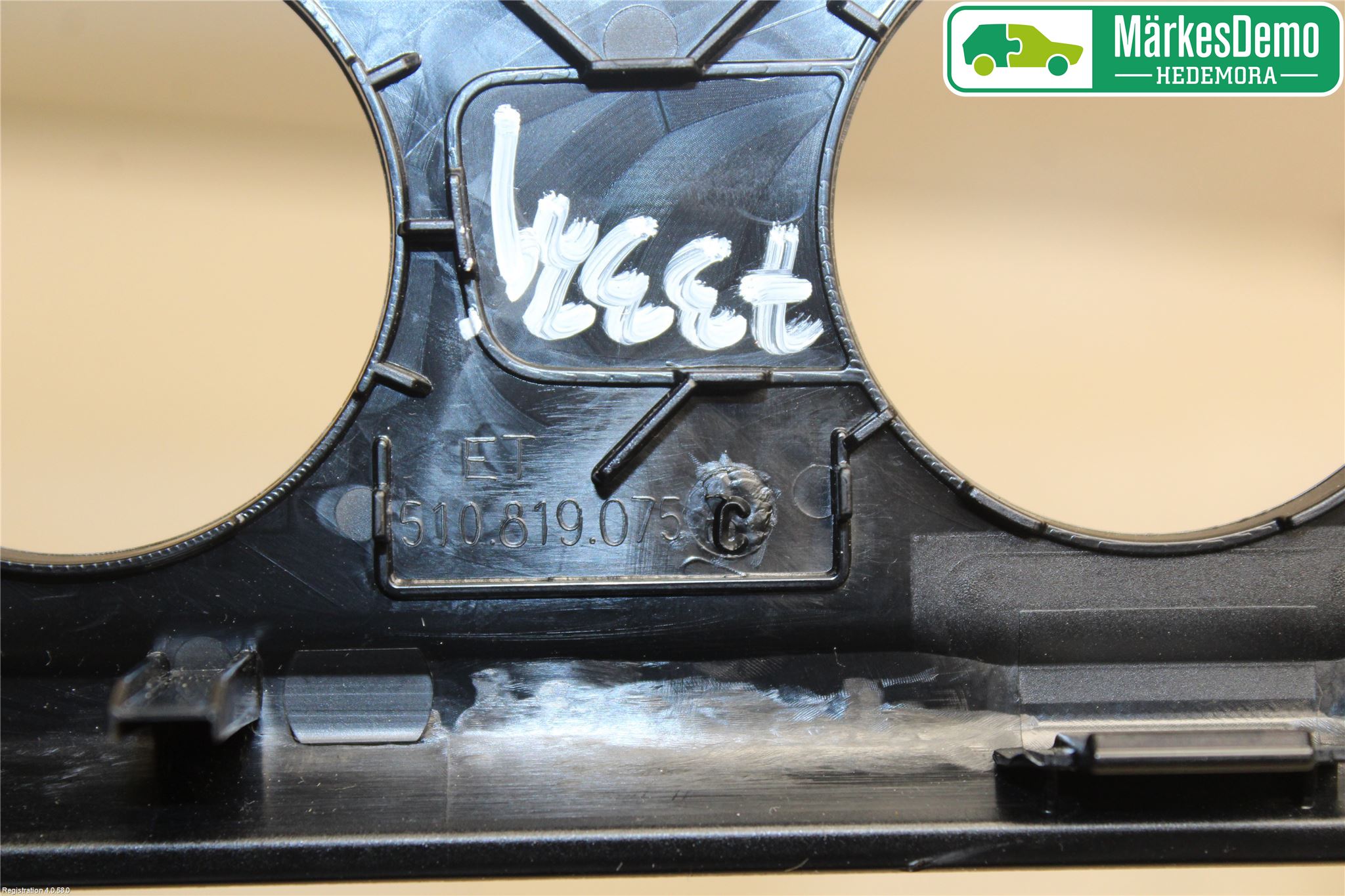 Volkswagen VW GOLF SPORTSVAN 15-20 Instrumentkonsoll Midt