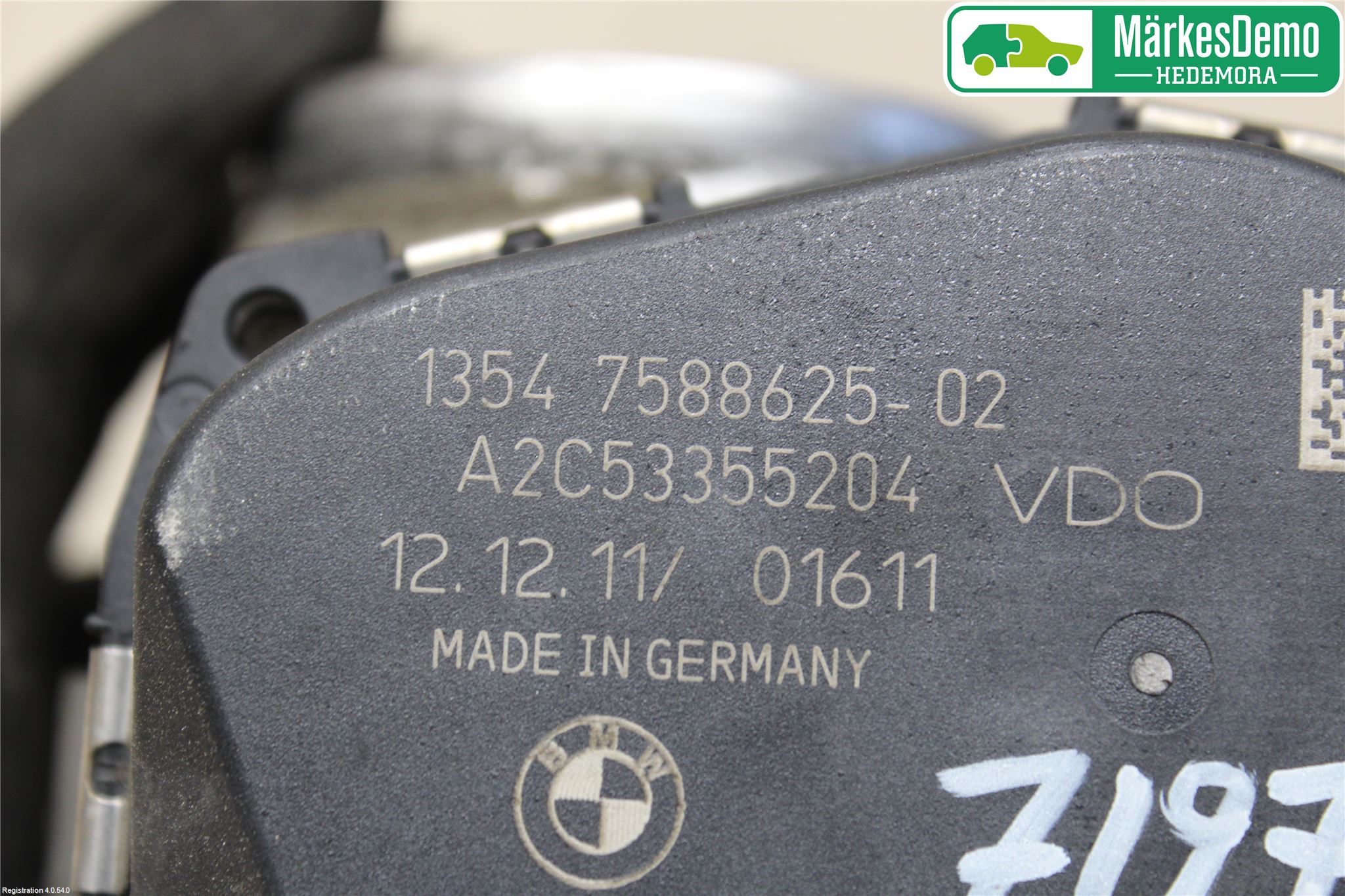 BMW 3 F30/F31/F80 12-19 Inns Spjeldhus