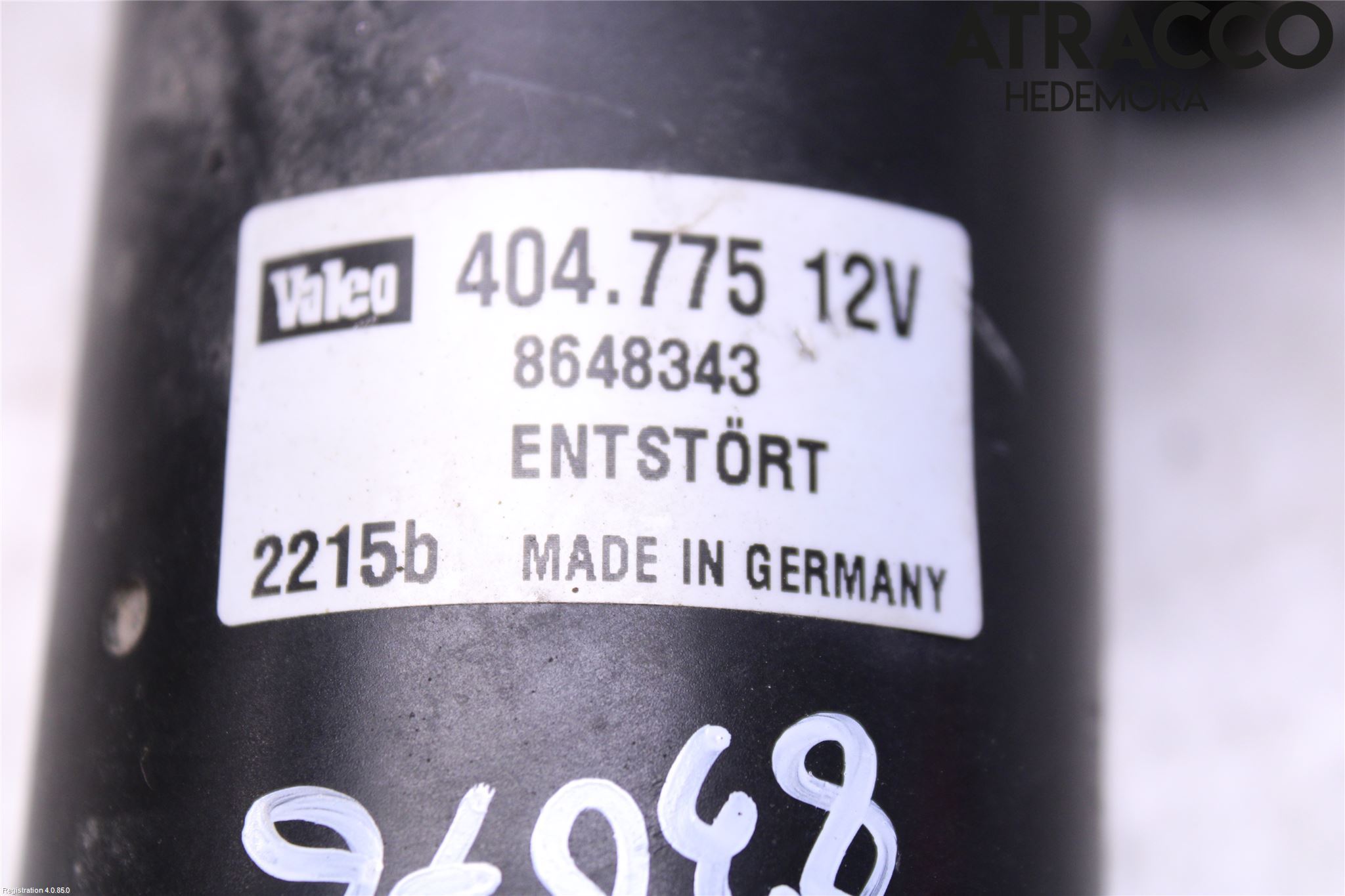 Volvo V70 05-08 Viskermotor Frontrute