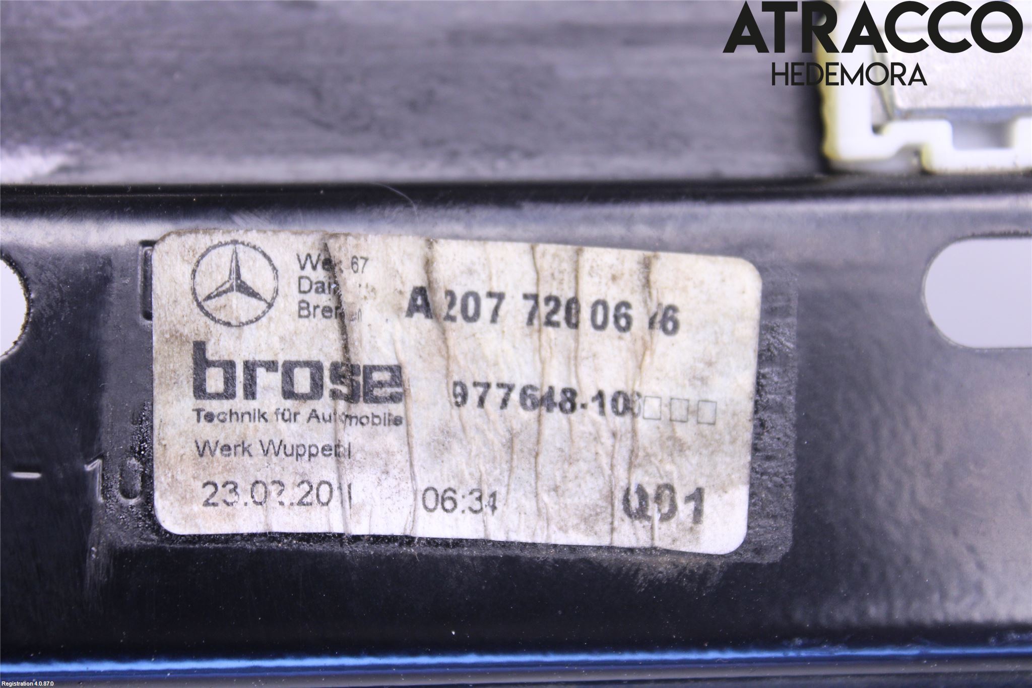 Mercedes-Benz MB E-KLASS COUPÈ/CAB(C207) 09-17 Vindusheis El Komp