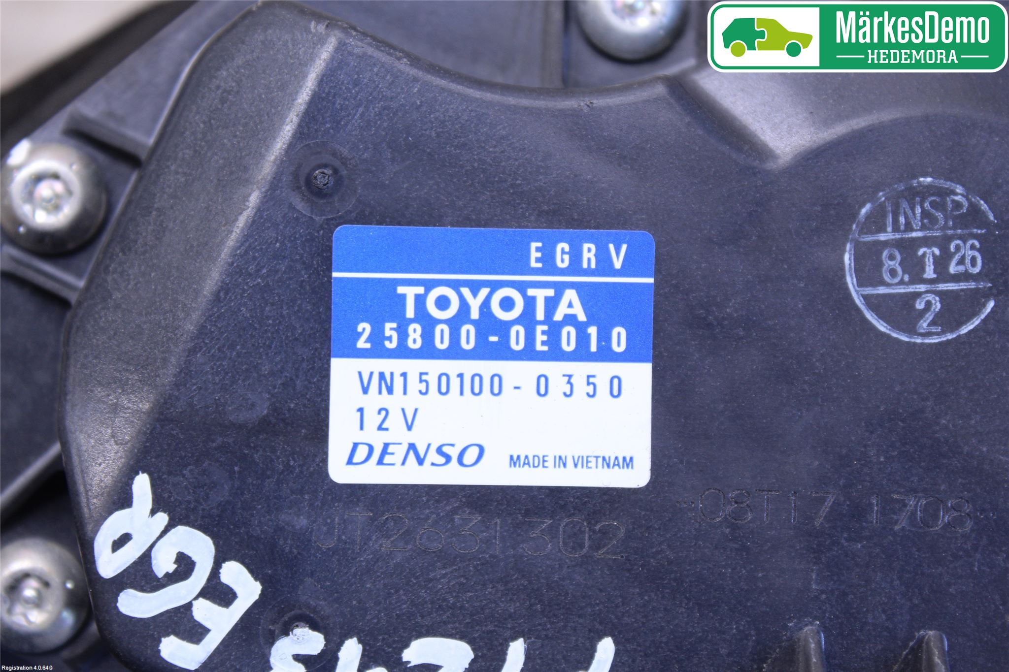 Toyota HILUX 16- Egr Ventil