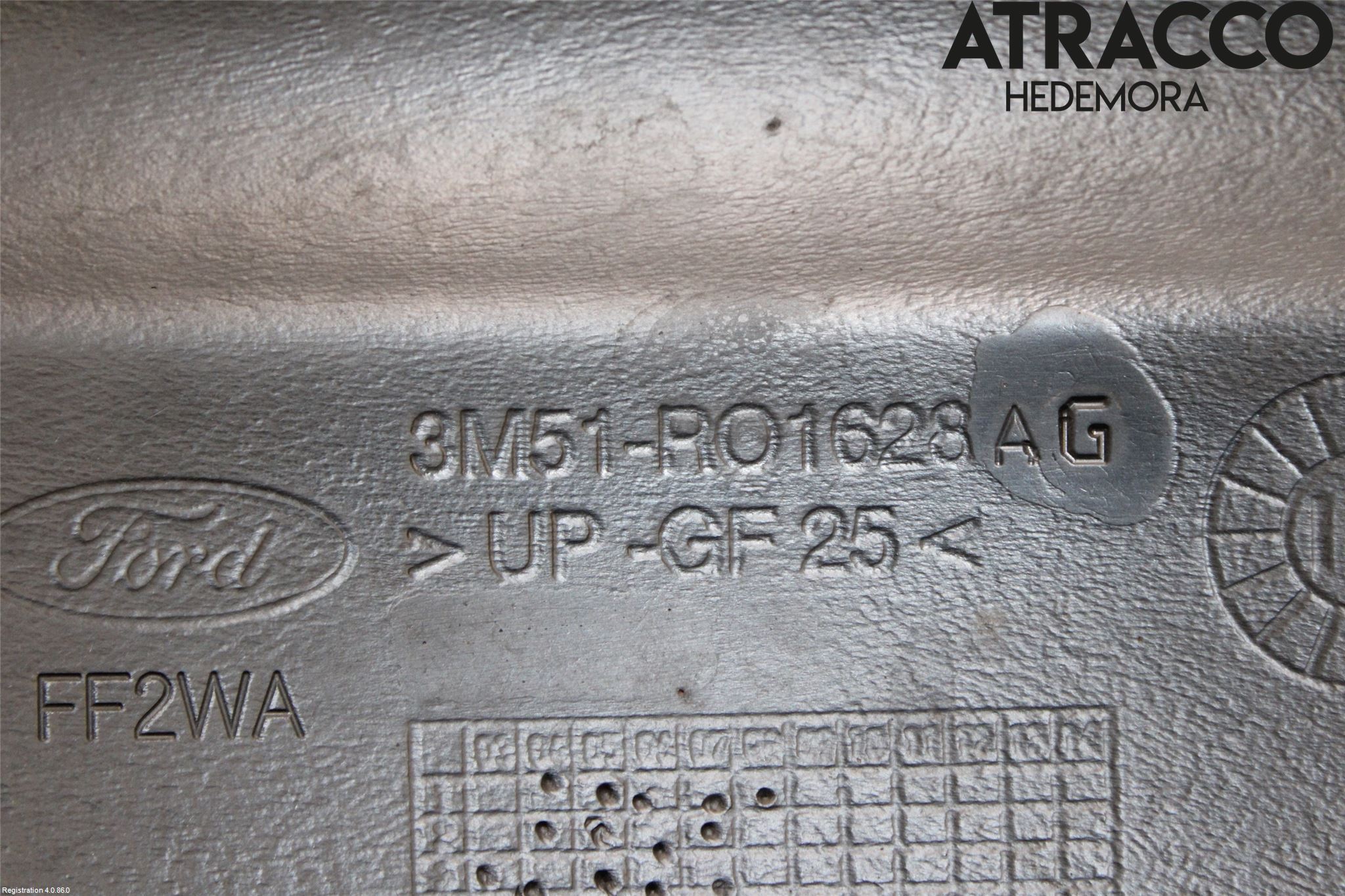 Ford FOCUS C-MAX I 07-10 Visker Deksel-Grill-Under Frr