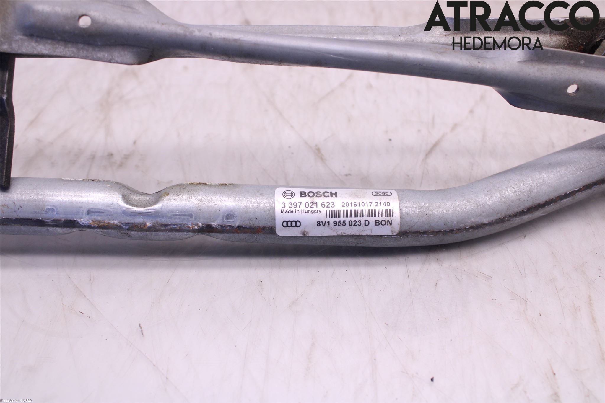 Audi A3/S3 8V 13-20 Viskeroverføring Frontrute