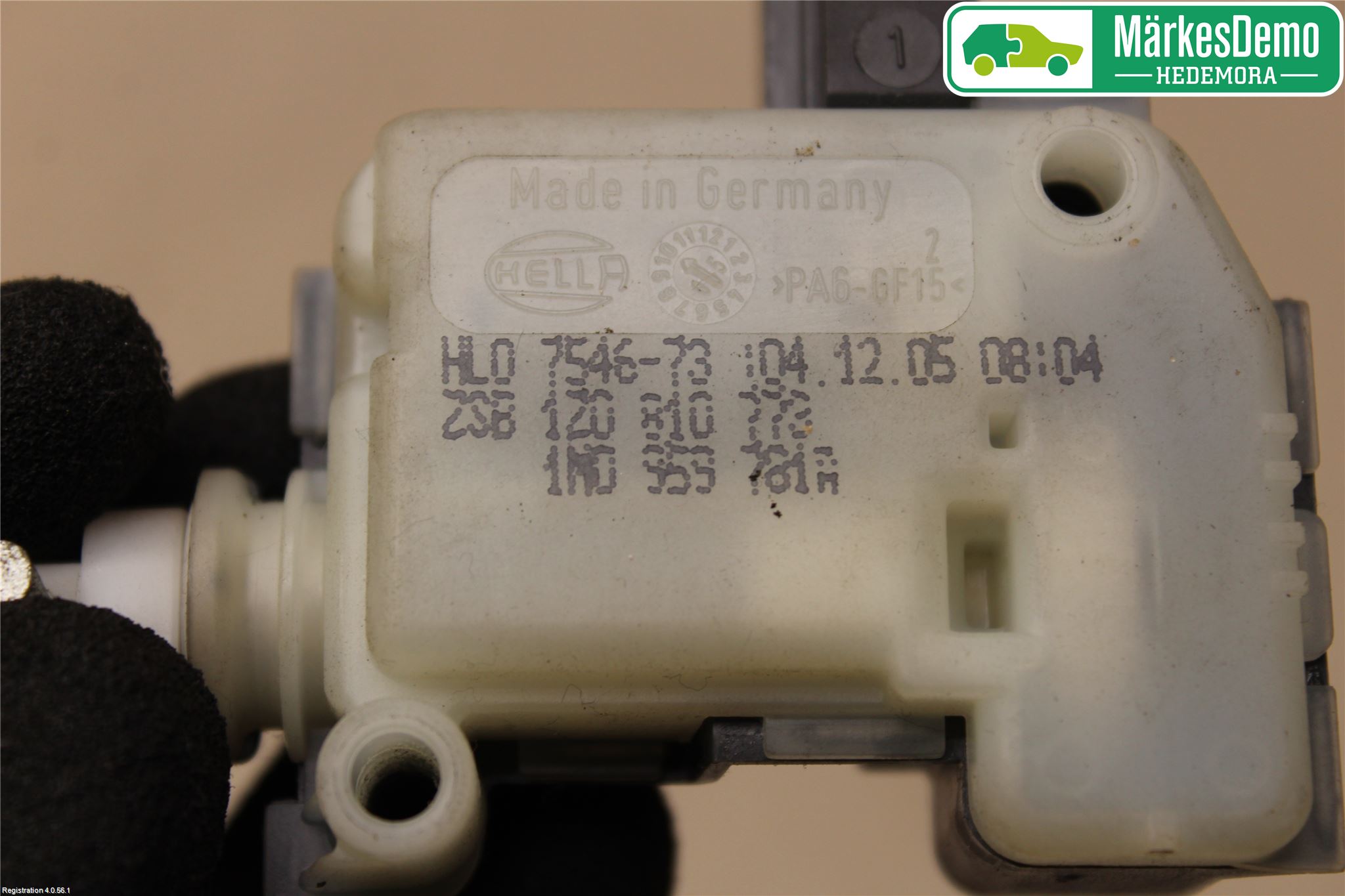 Skoda OCTAVIA (1Z) 05-13 Sentrallåsmotor Tankluke