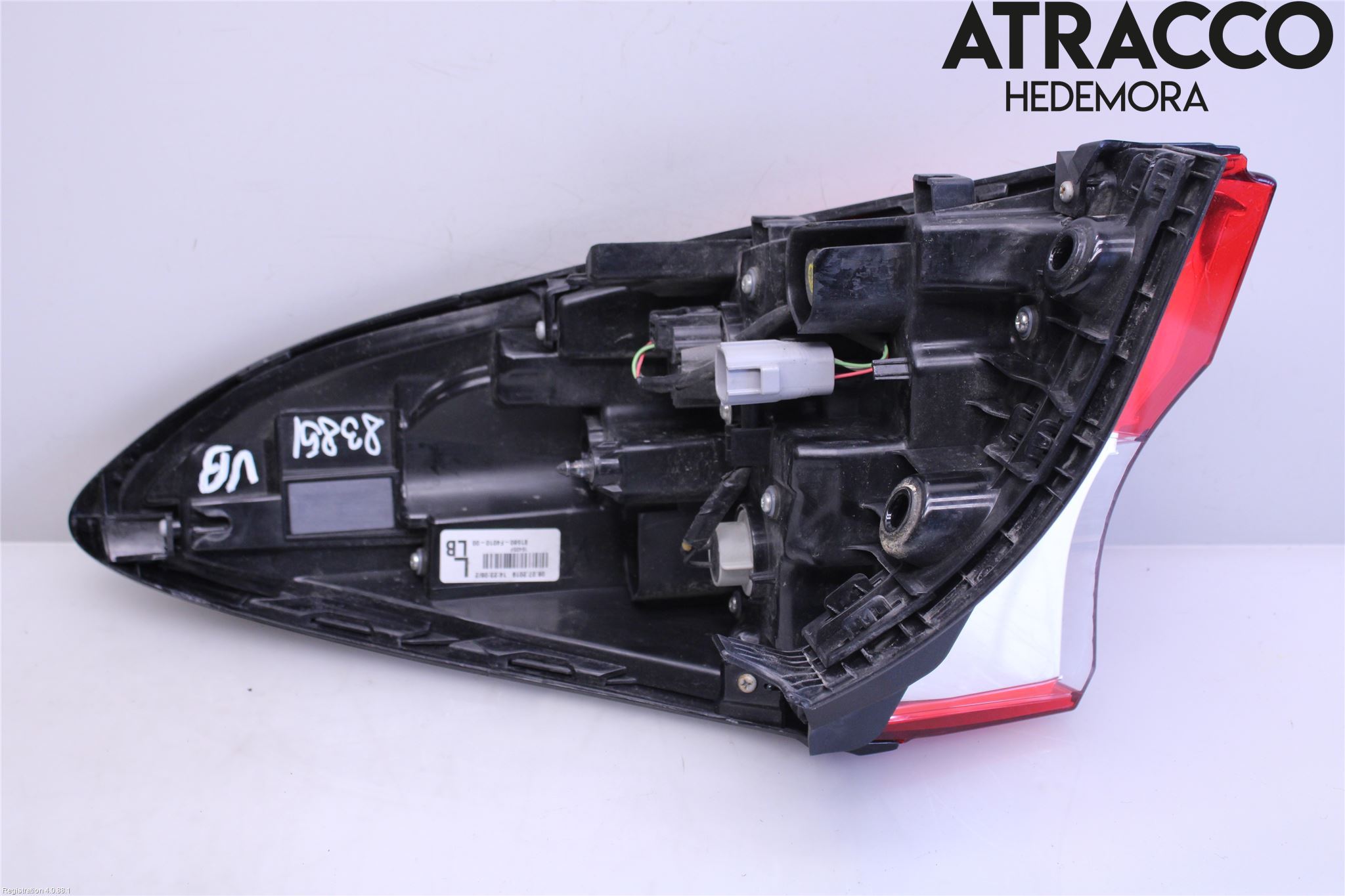 Toyota C-HR 16-23 Baklykt Venstre