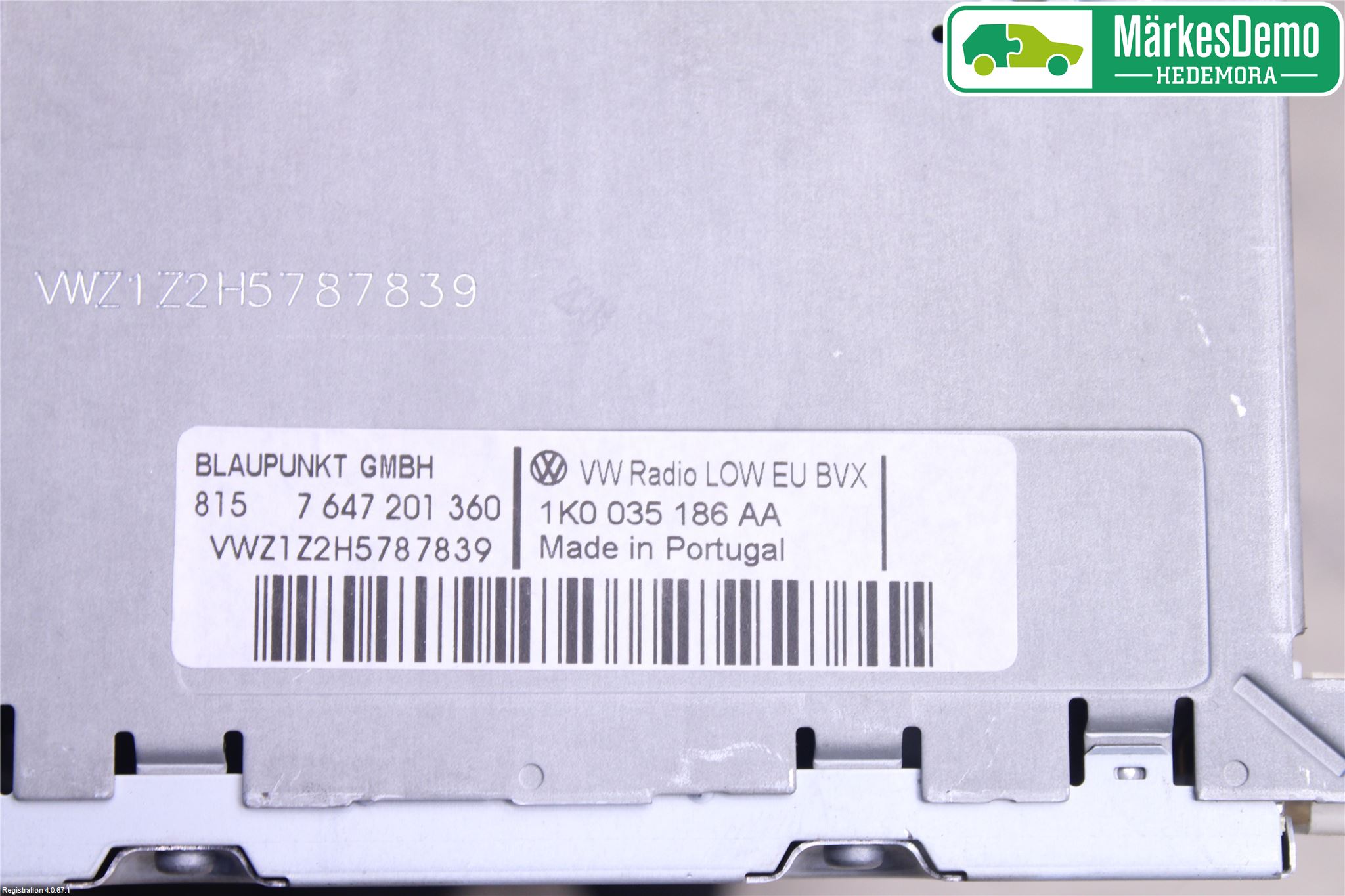Volkswagen VW PASSAT CC 08-16 Stereo Radio Med Cd