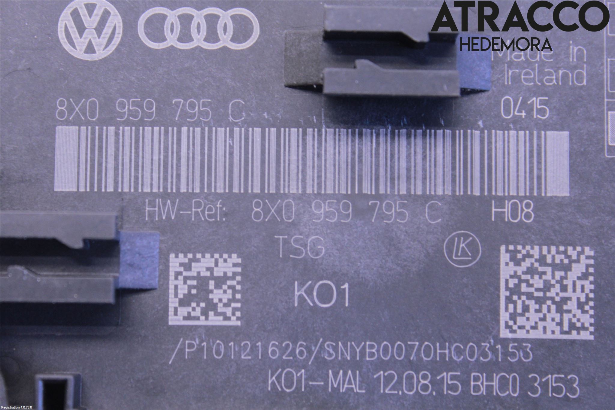 Audi Q3 8U 12-18 Styreenhet Dør