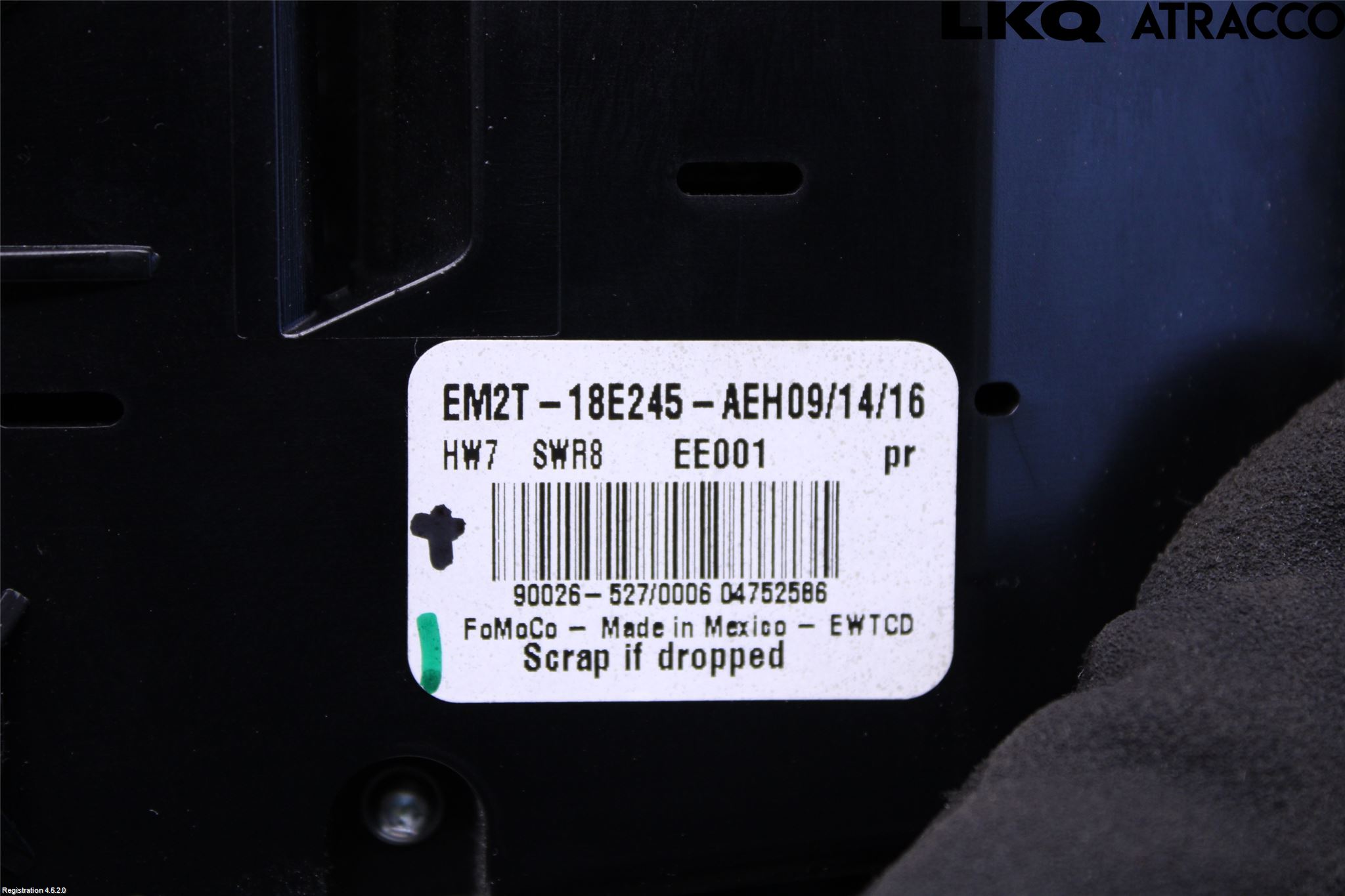 Ford S-MAX 15- Varme Ac Betjening-Display
