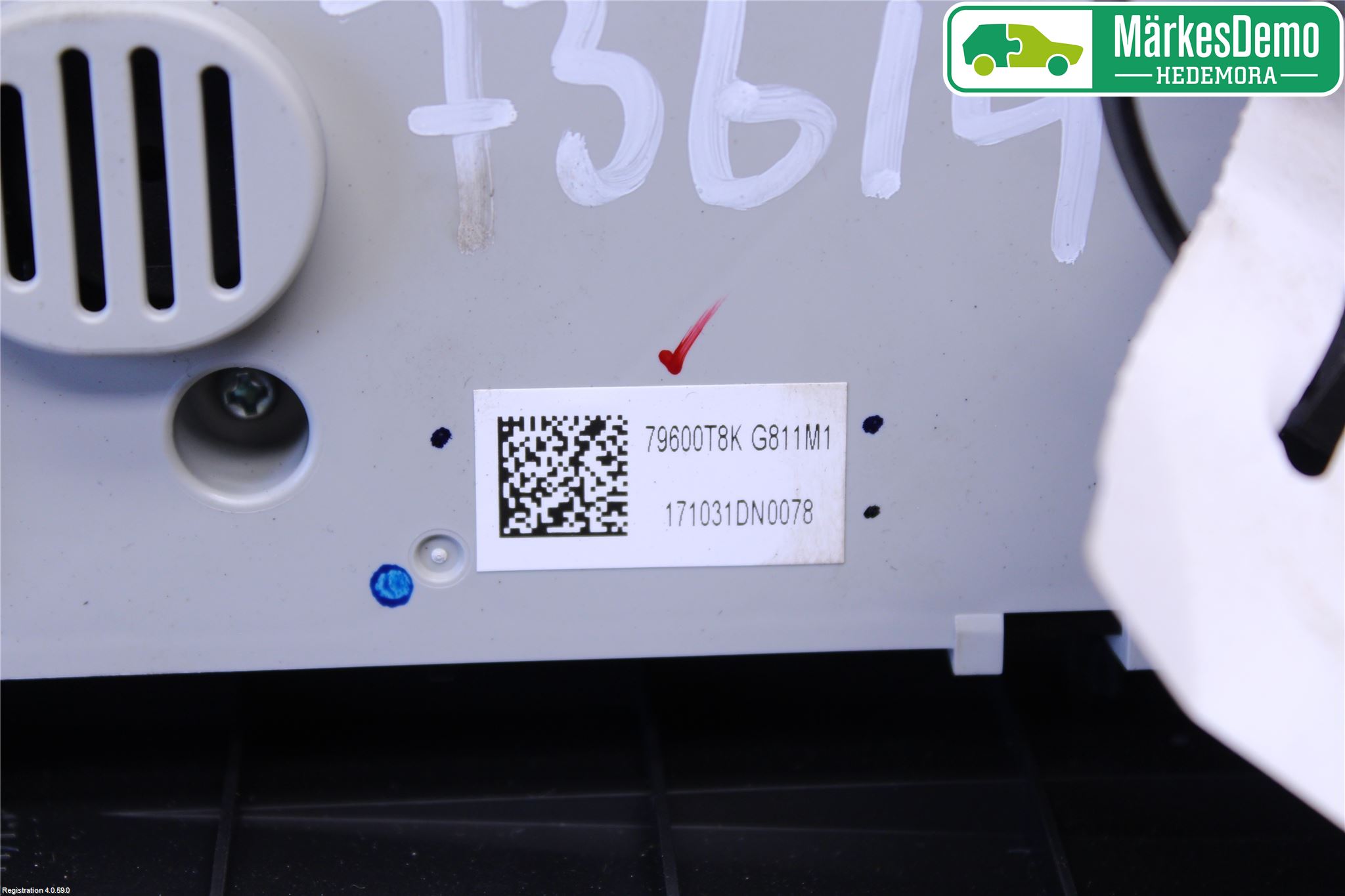Honda HR-V 15-21 Varme Ac Betjening-Display
