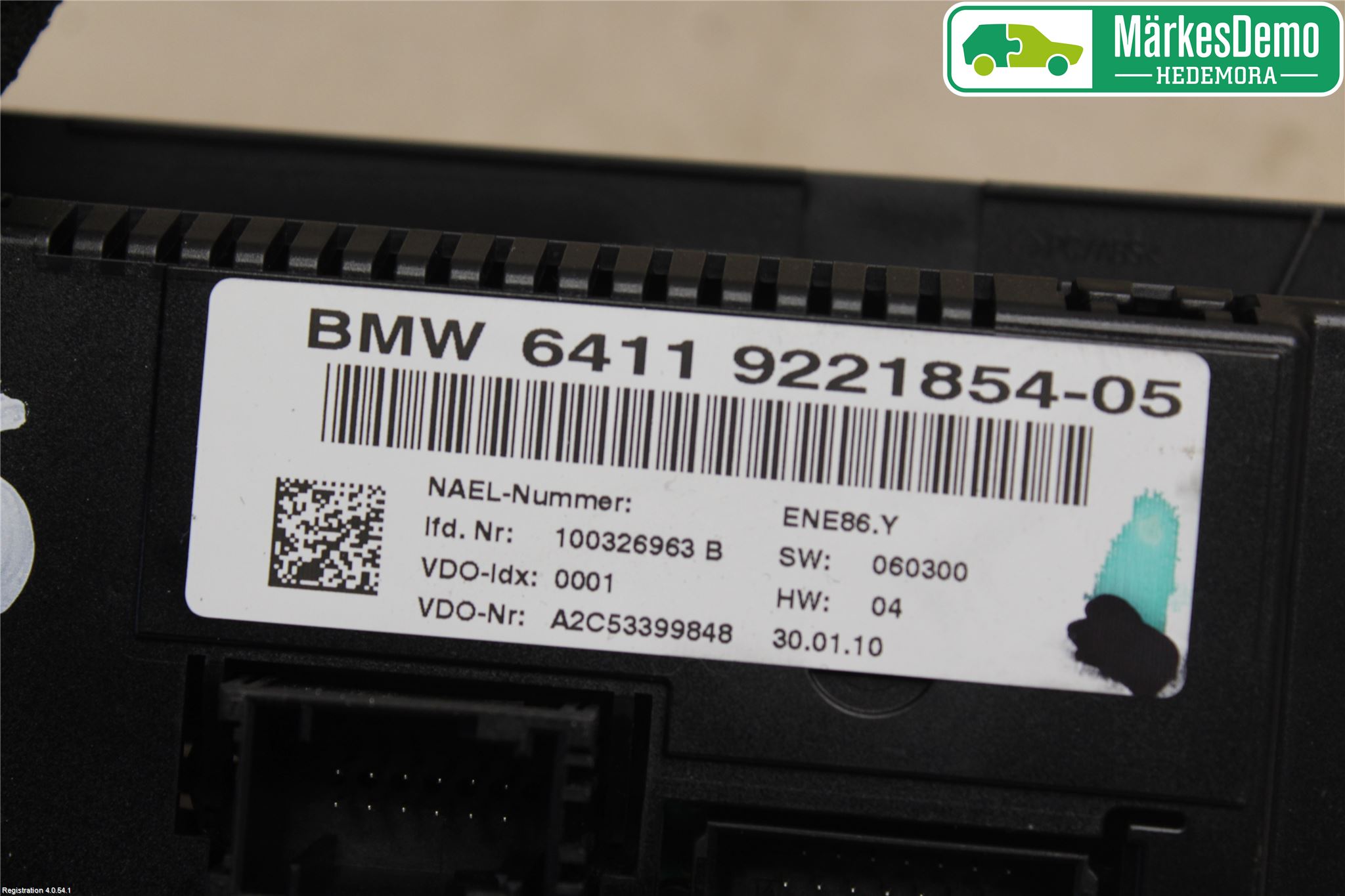 BMW 3 E92/93 Coupé/Cab 05-14 Varme Ac Betjening-Display