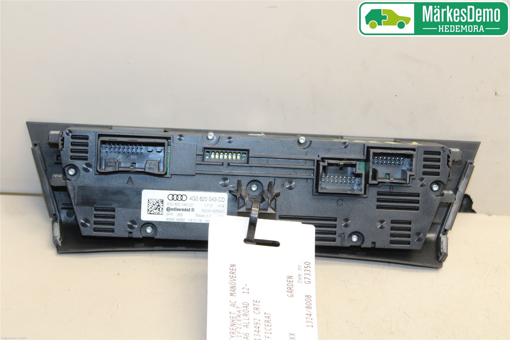 Audi A6 ALLROAD 12-18 Varme Ac Betjening-Display