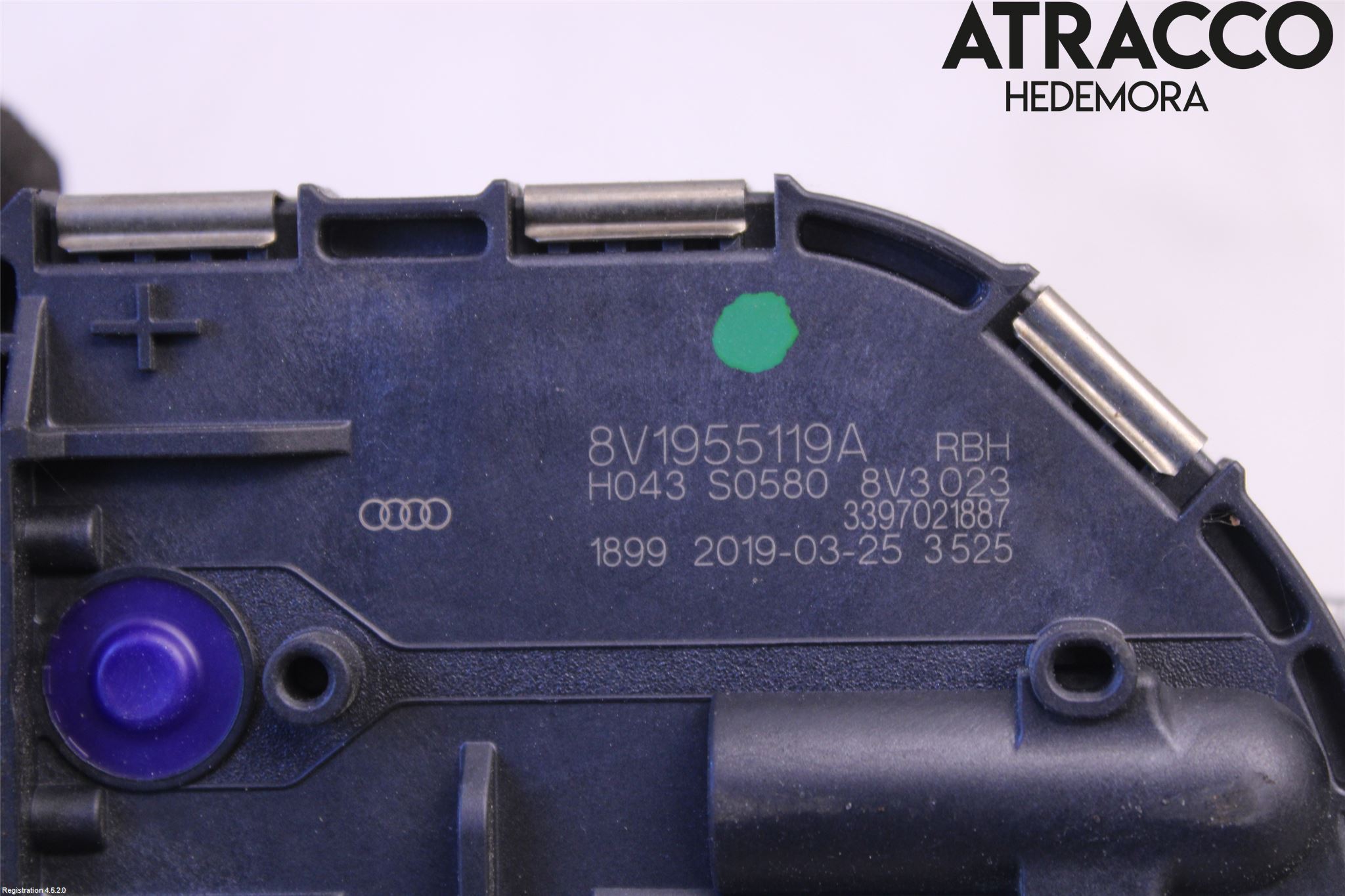 Audi A3/S3 8V 13-20 Viskermotor Frontrute