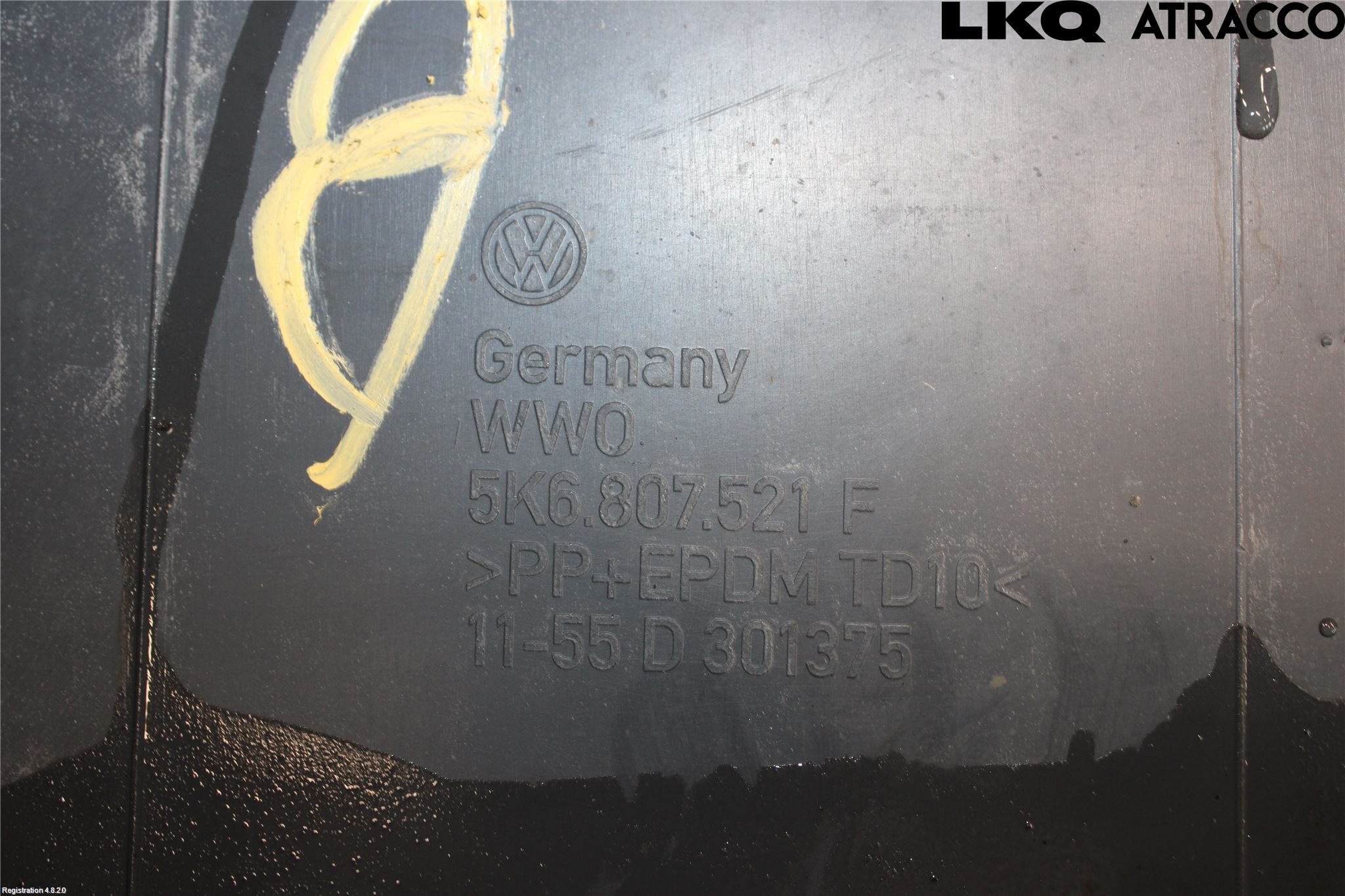 Volkswagen VW GOLF VI 09-13 Spoiler Bak