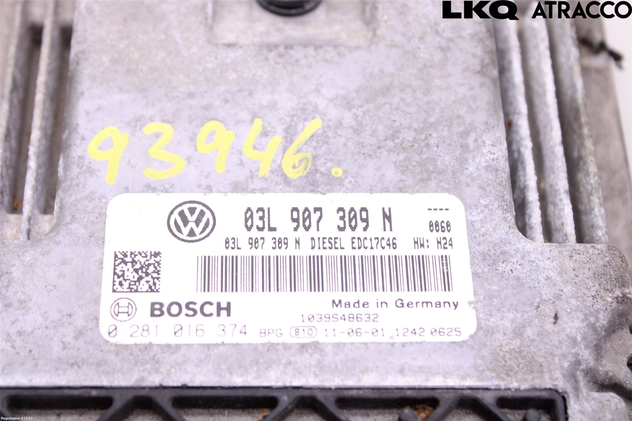 Volkswagen VW PASSAT 11-14 Styreenhet Dieselpumpe