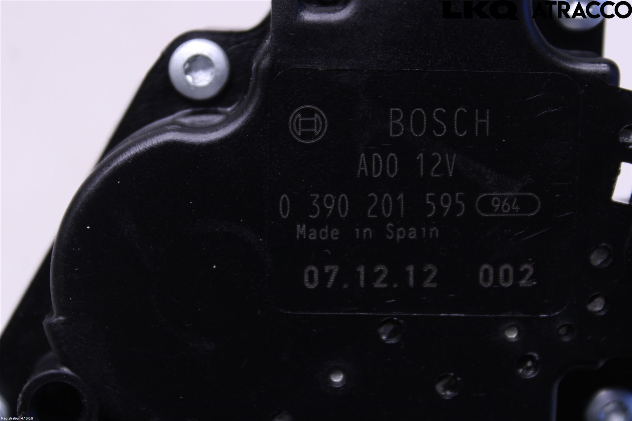 Saab 9-3 VER2/VER3 08-15 Viskermotor Bakluke