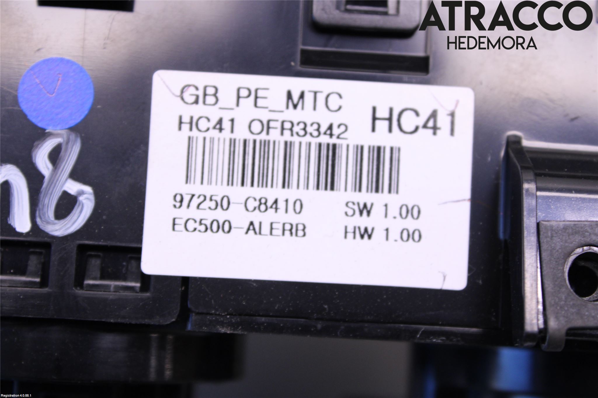 Hyundai i20 GB 15-20 Varme Ac Betjening-Display