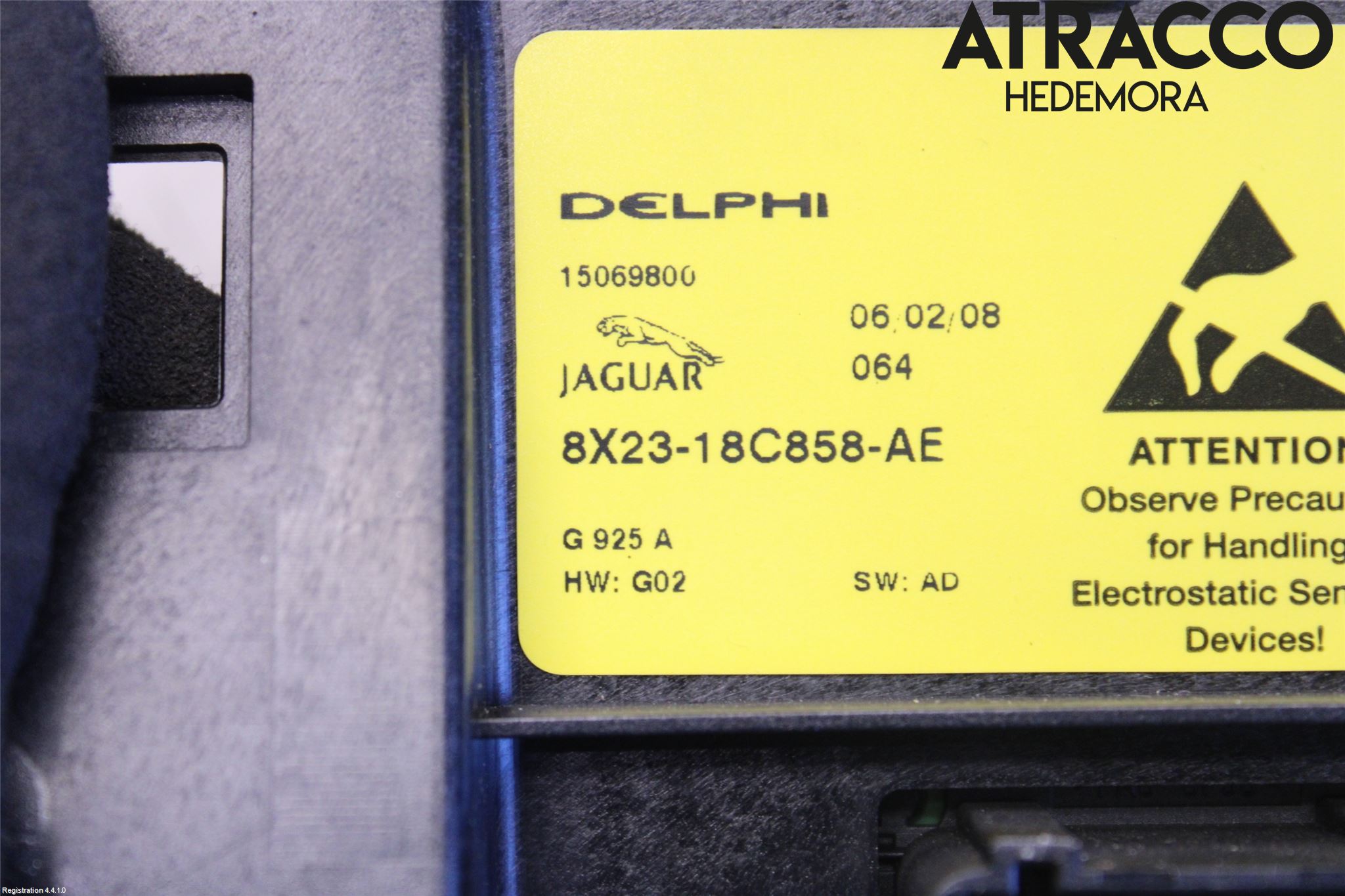 Jaguar XF 08-15 Varme Ac Betjening-Display