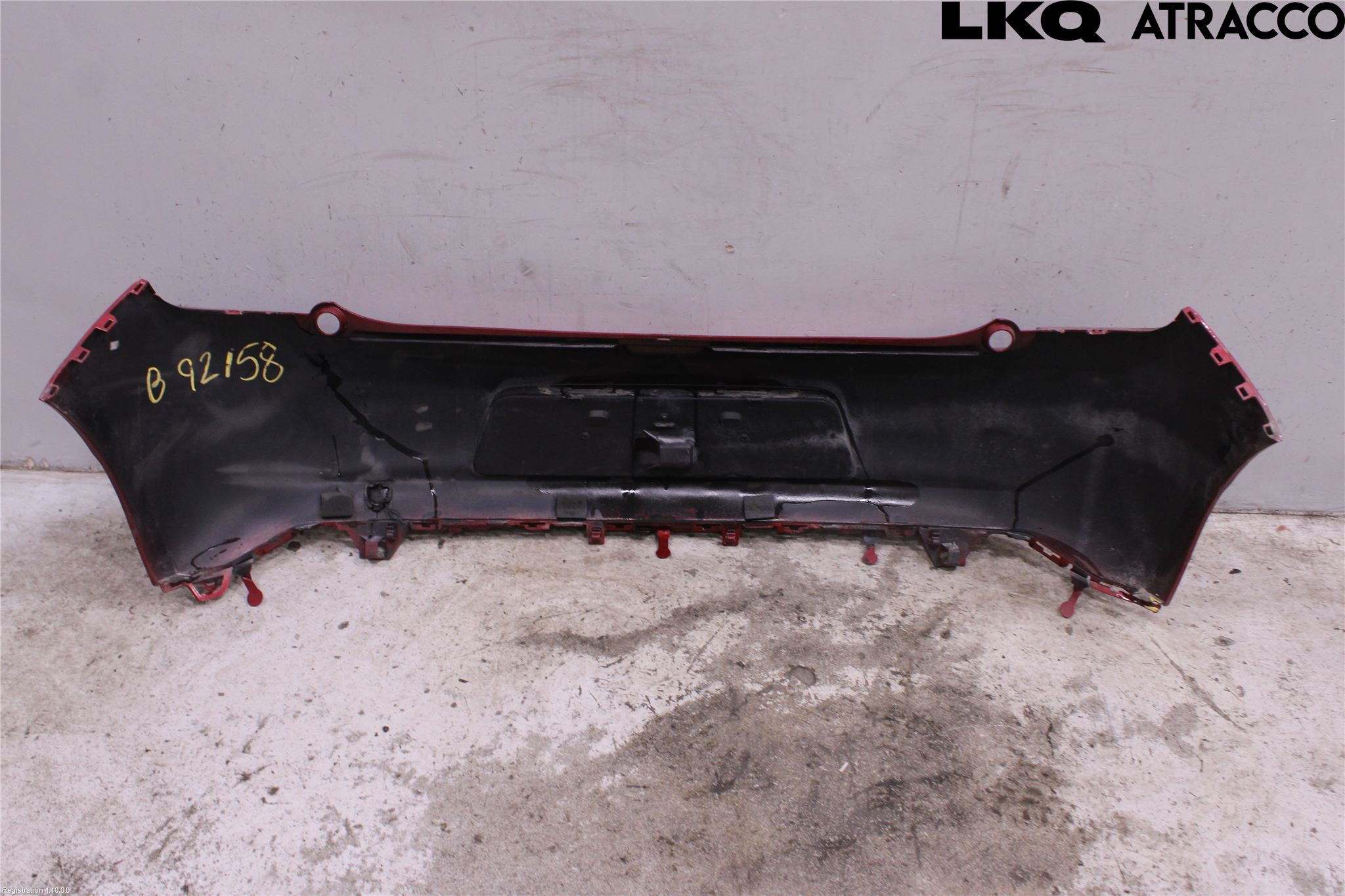 Citroen C3 10-17 Støtfanger Bak Overtrekk