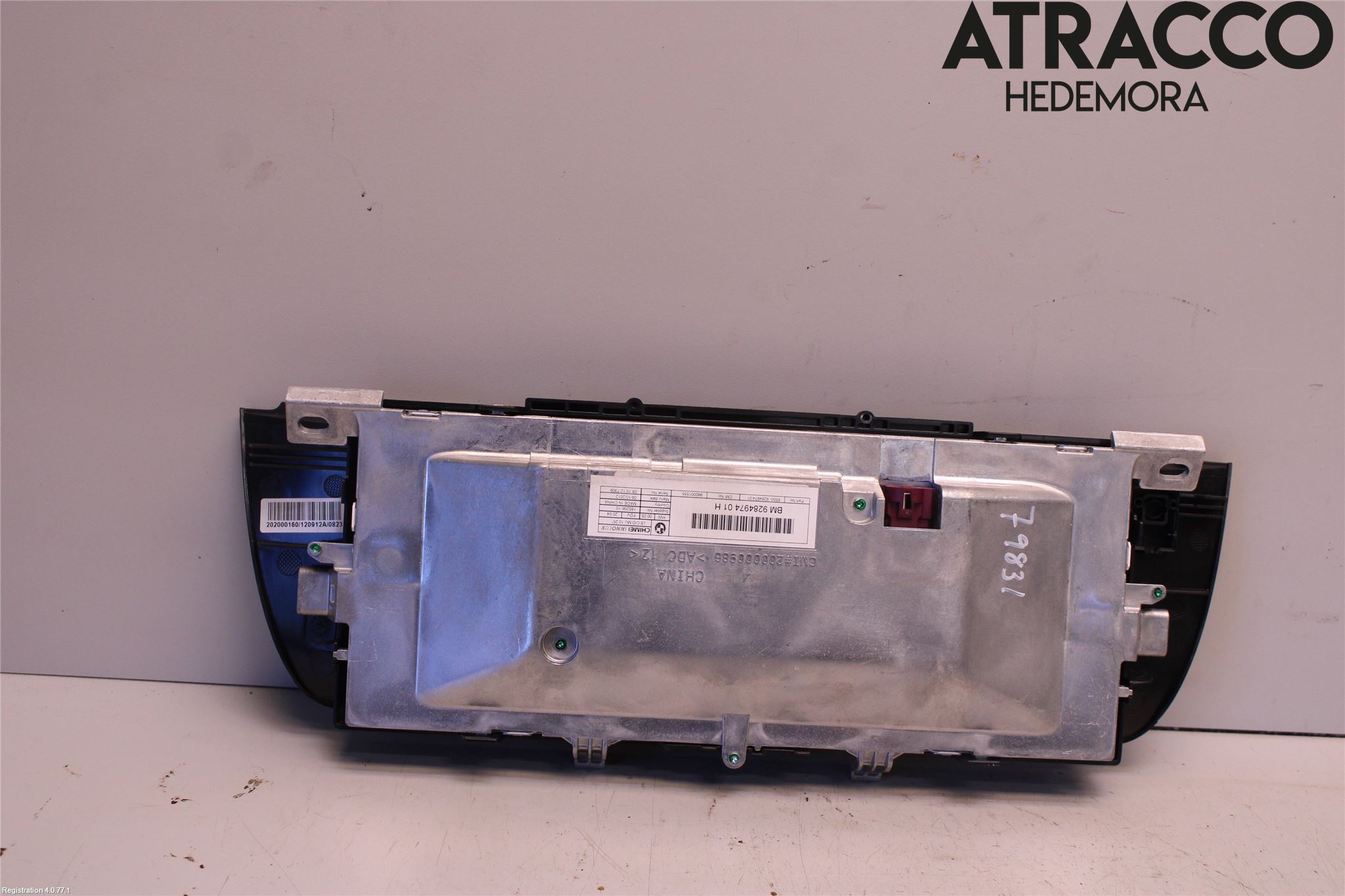 BMW 5 F10/F11/F18 09-17 Stereo Radio Med Cd