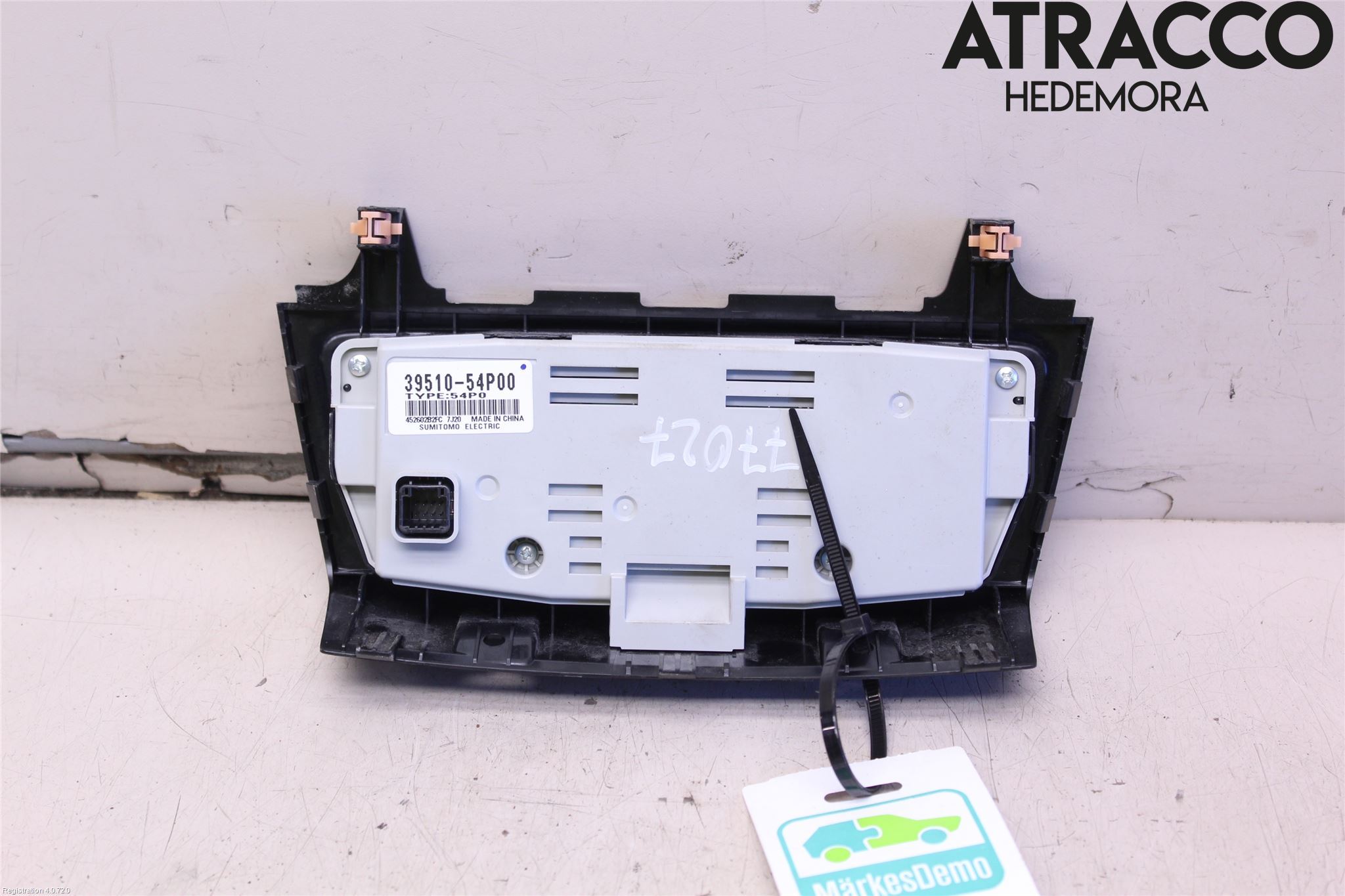 Suzuki VITARA 15- Varme Ac Betjening-Display