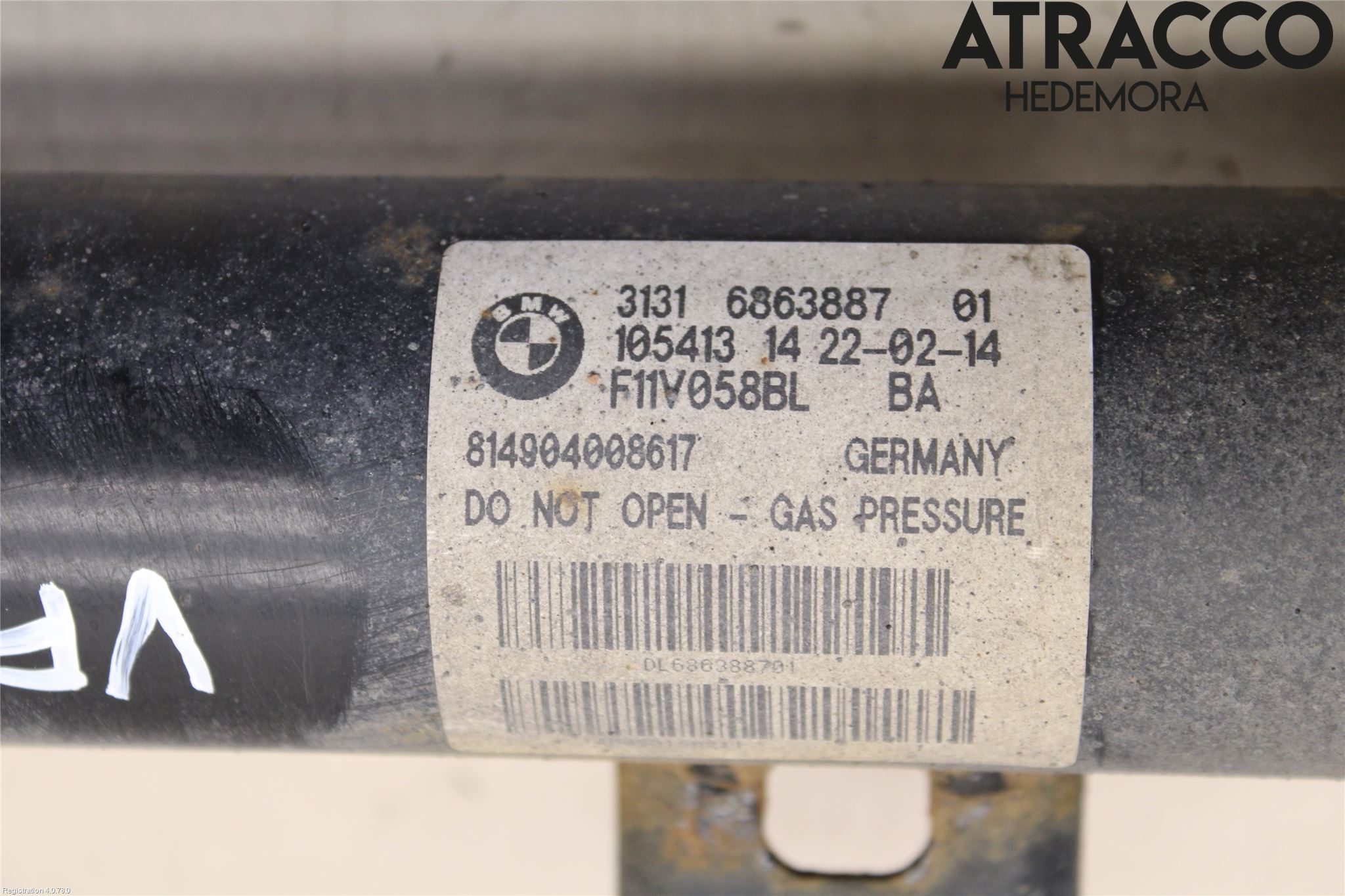 BMW 5 F10/F11/F18 09-17 Fjærbein Foran Venstre