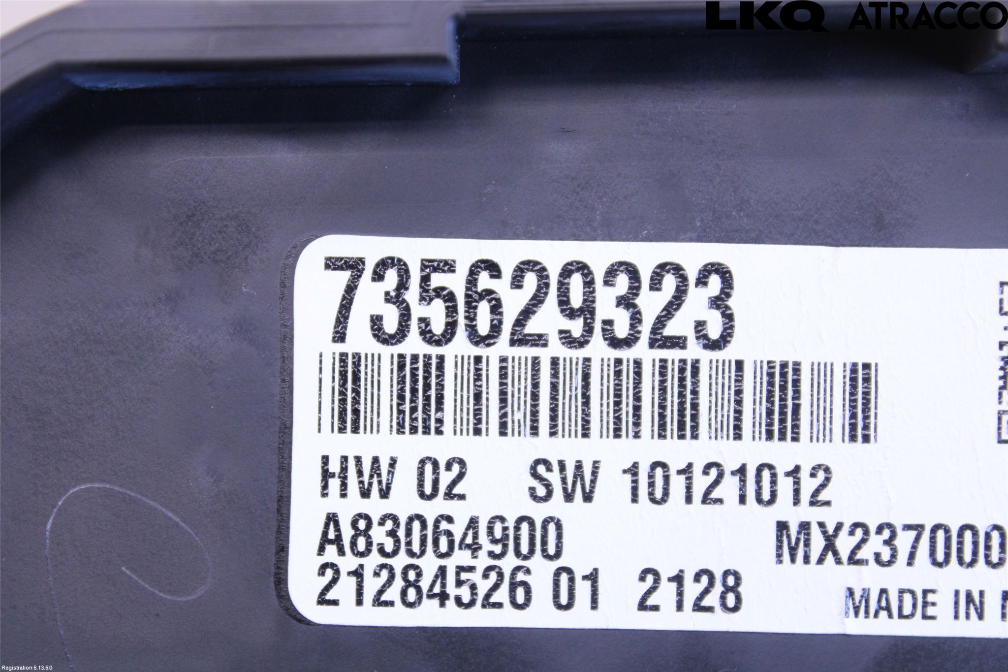 Fiat 500 07- Varme Ac Betjening-Display