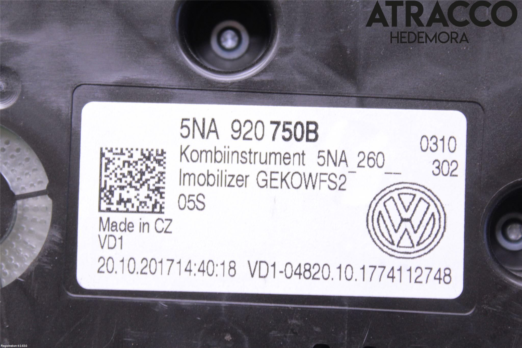Volkswagen VW TIGUAN 16-24 Instr Kombinert