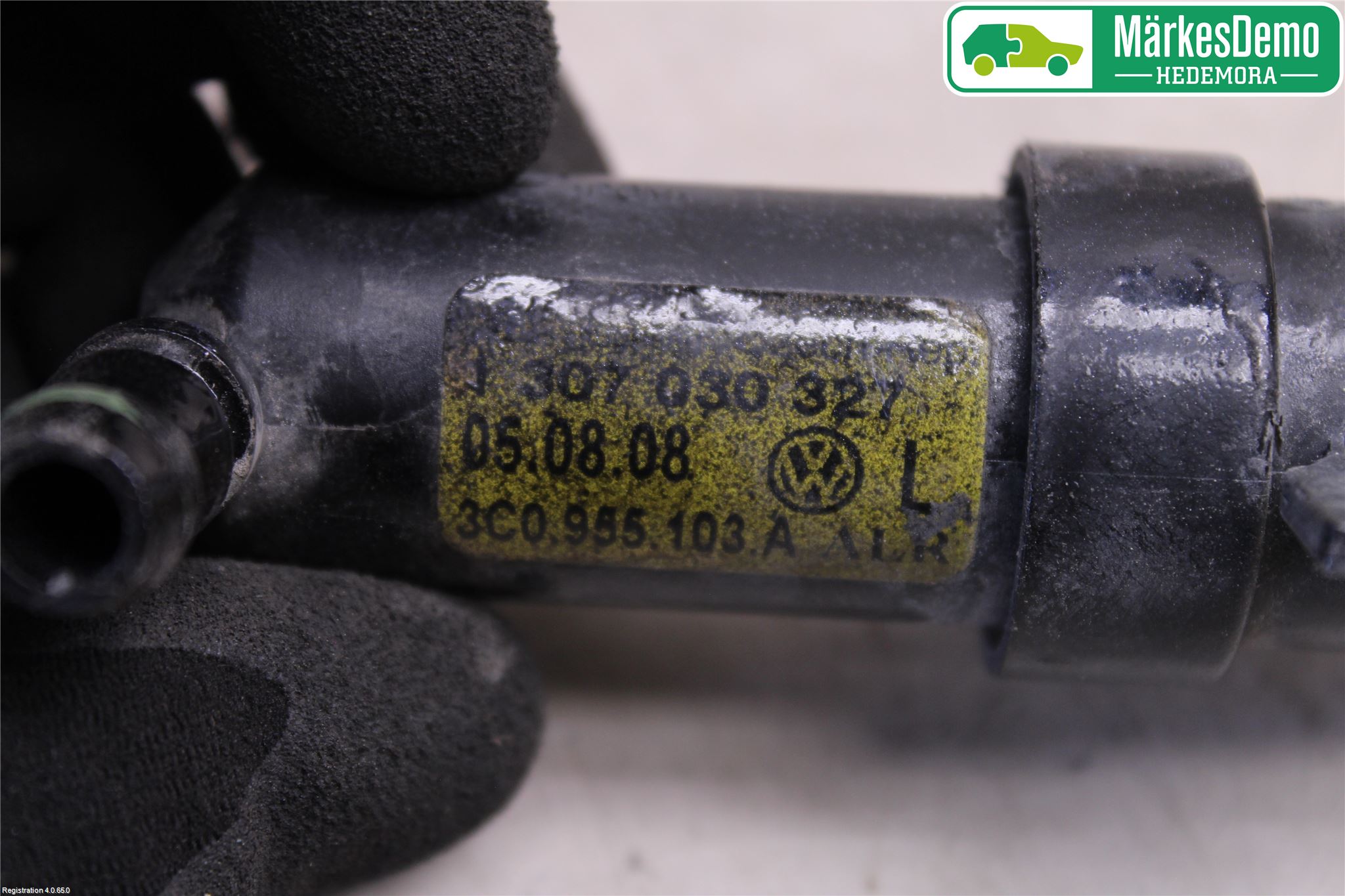 Volkswagen VW PASSAT 05-11 Spylerdyse Frontlykter