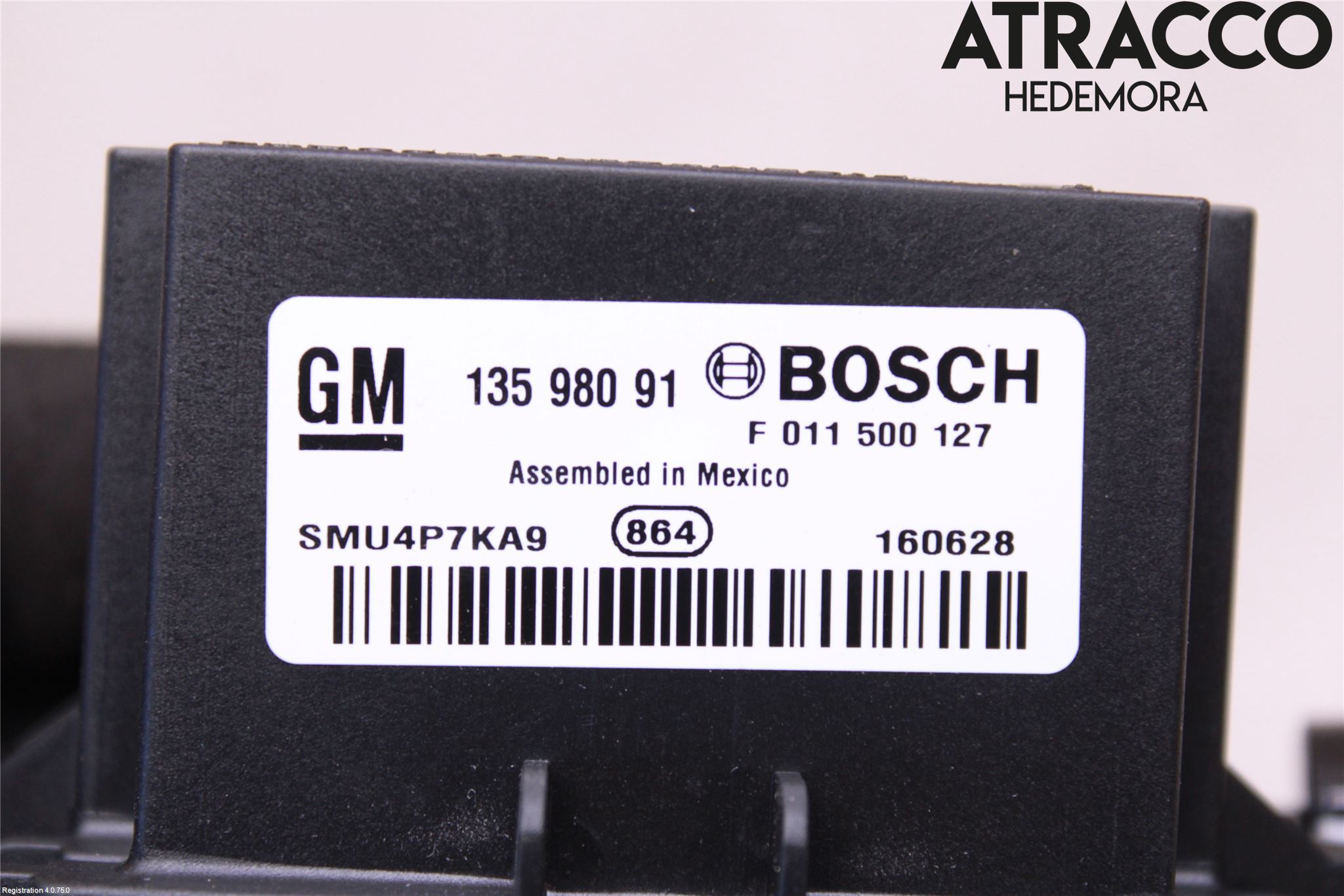 Opel ZAFIRA C 12-19 Varmeapparat Viftemotstand
