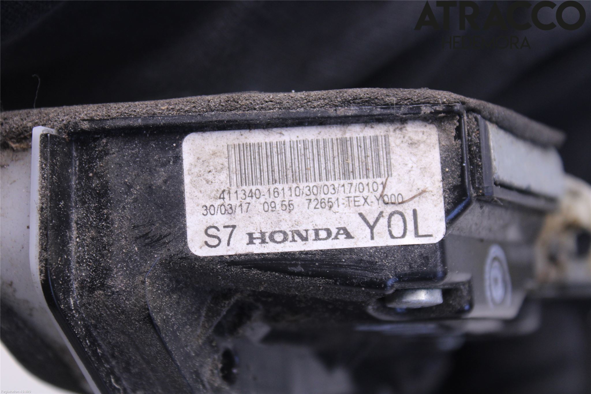 Honda CIVIC 17-22 Dørlås - Låsekasse