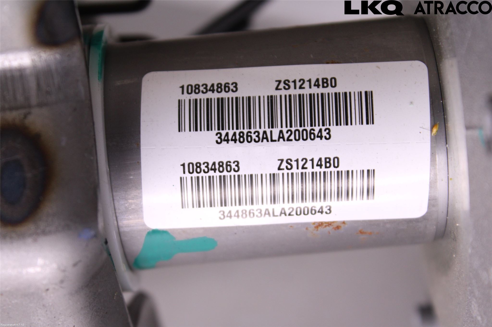 MG ZS EV 20- Rattakselaggregat Innebygd Servo