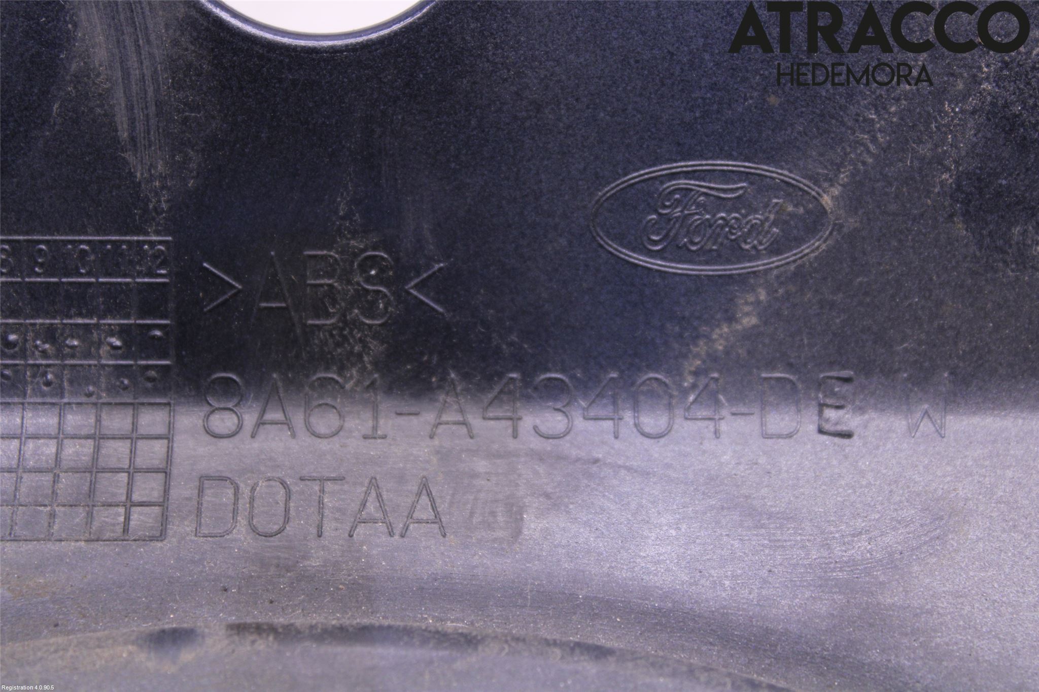 Ford FIESTA 09-12 List Bak-Bakluke