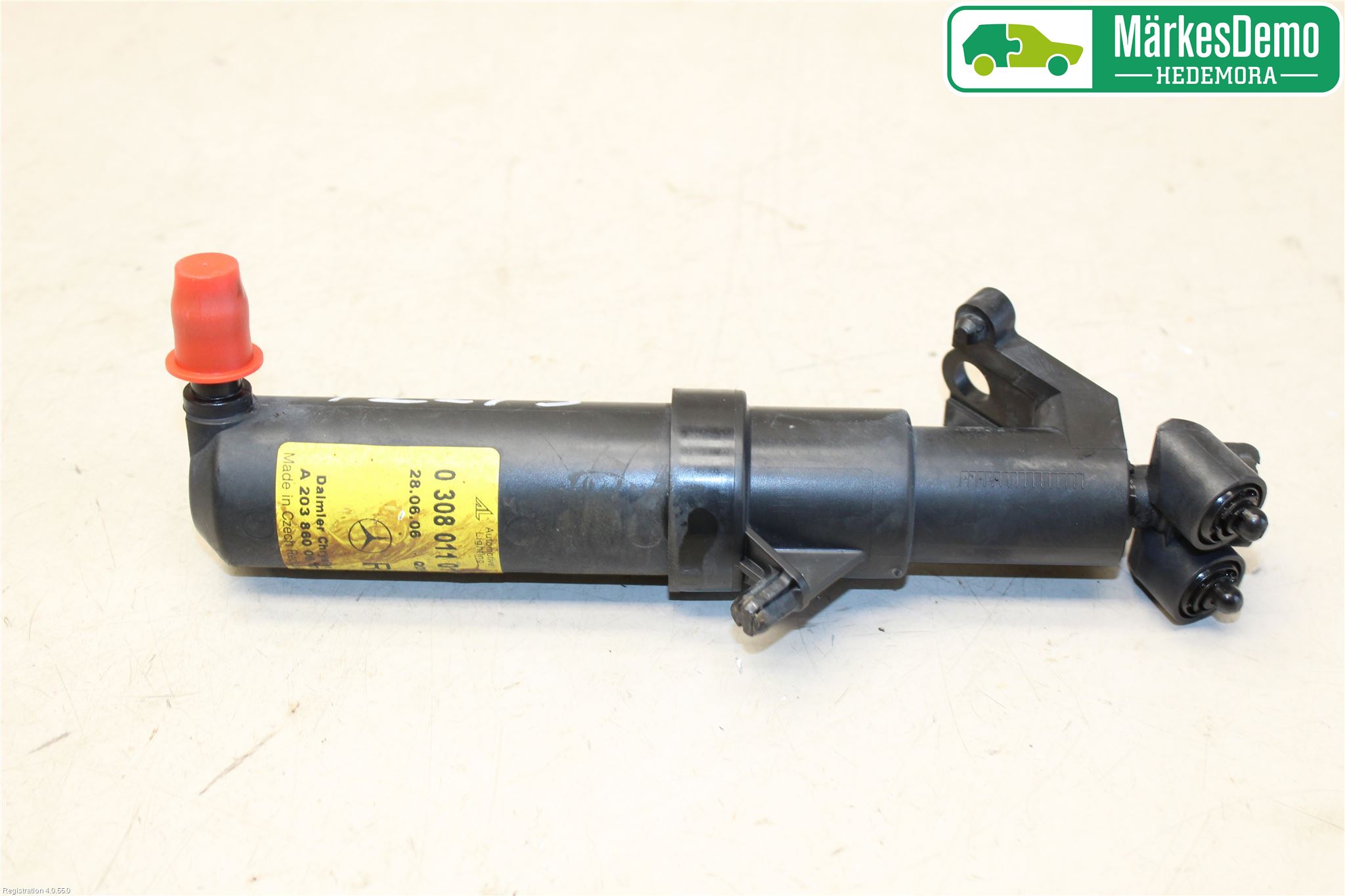 Mercedes-Benz MB C (203) 00-07 Spylerdyse Frontlykter