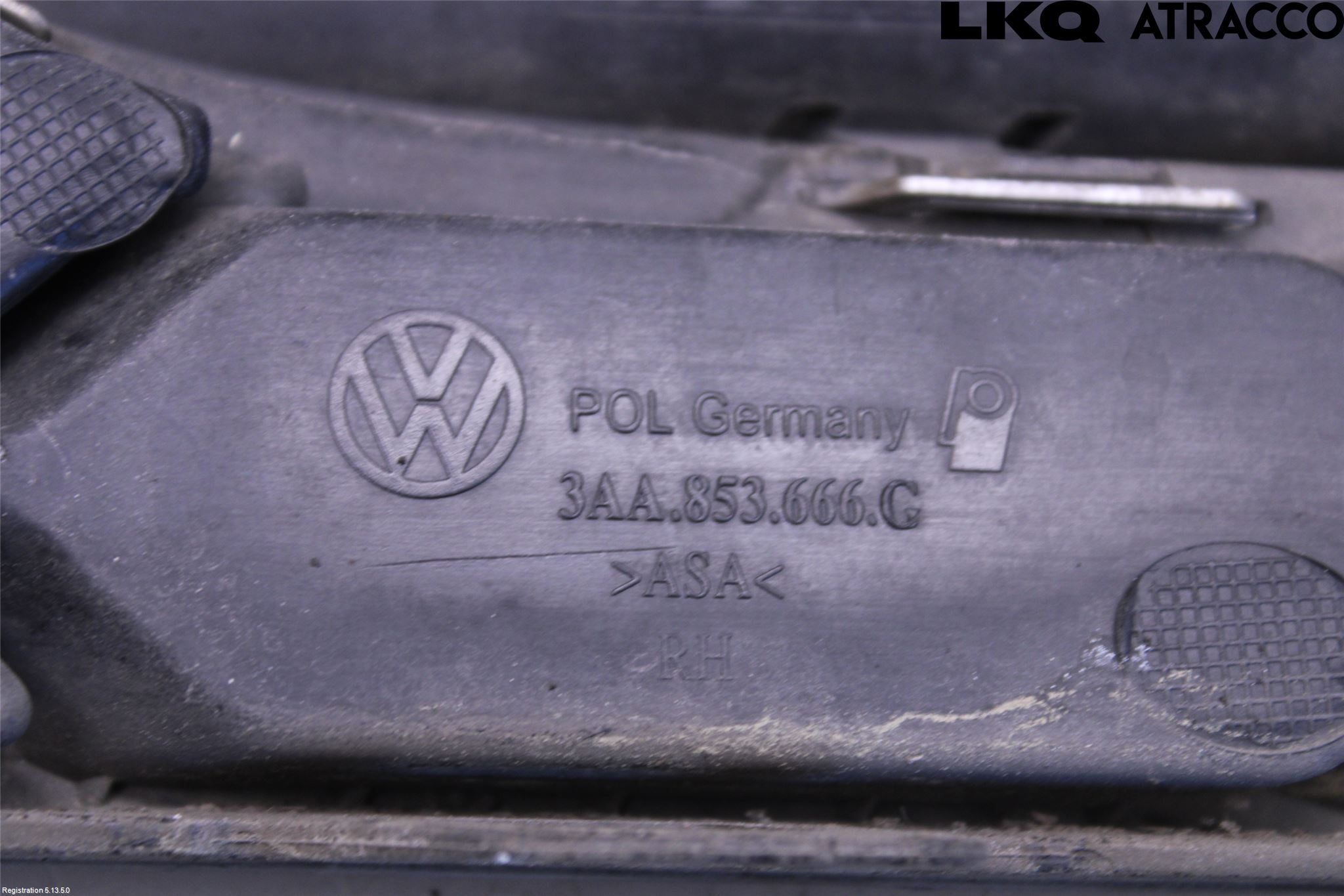 Volkswagen VW PASSAT 11-14 Frontlykt Kurve-Tåkelys Ramme