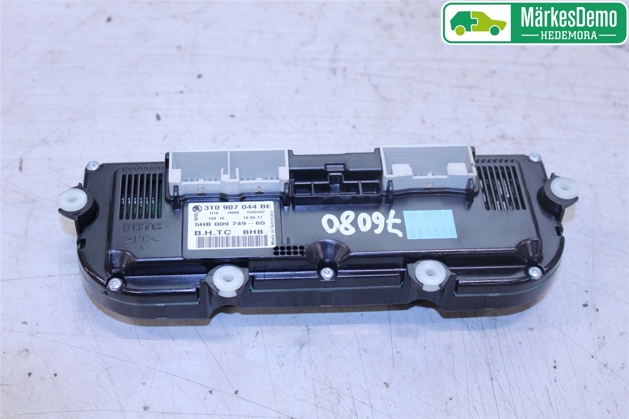 Skoda SUPERB 09-15 Varme Ac Betjening-Display