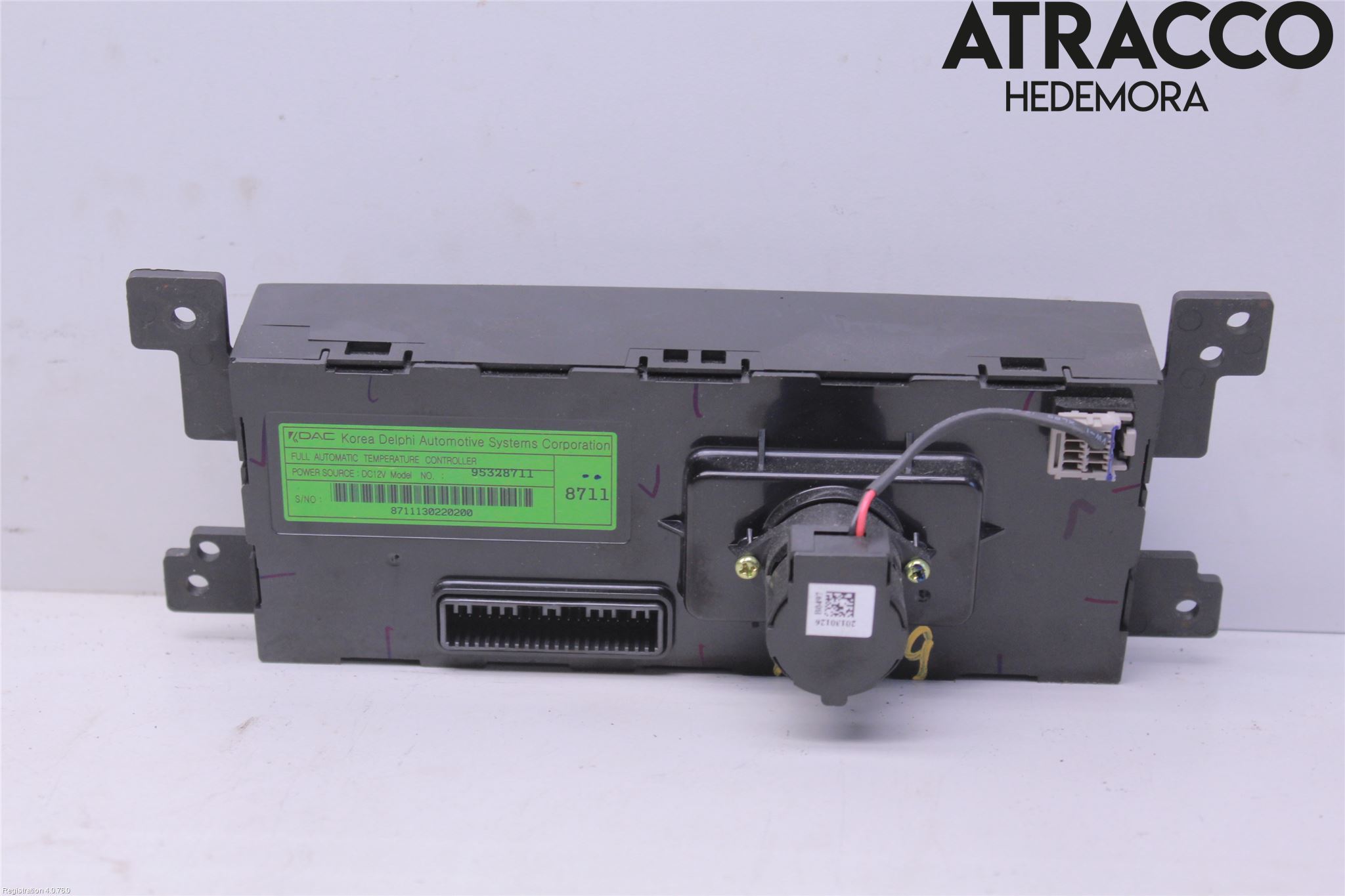 Chevrolet CAPTIVA Varme Ac Betjening-Display
