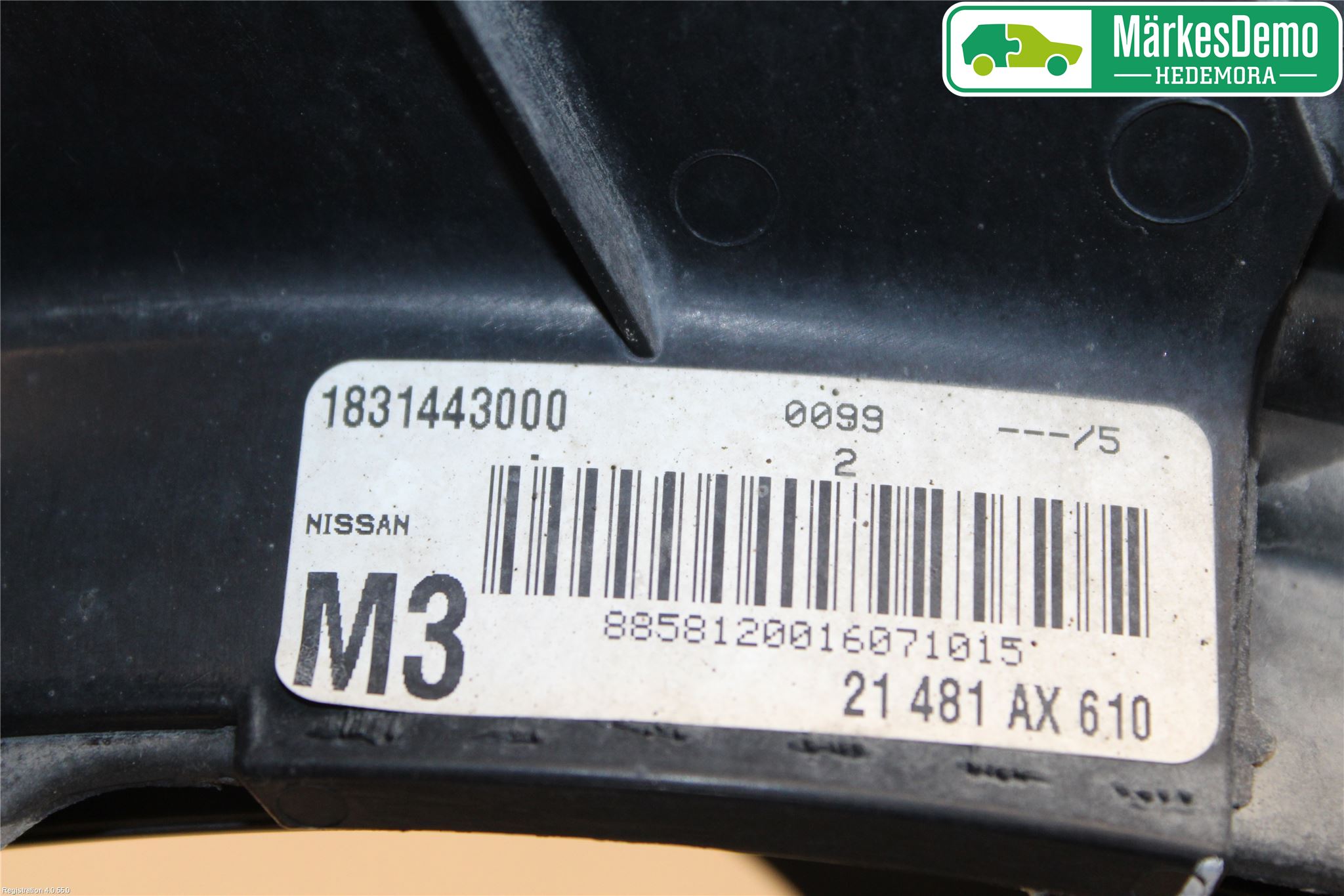 Nissan NOTE E11 06-14 Kjølevifte Elektrisk