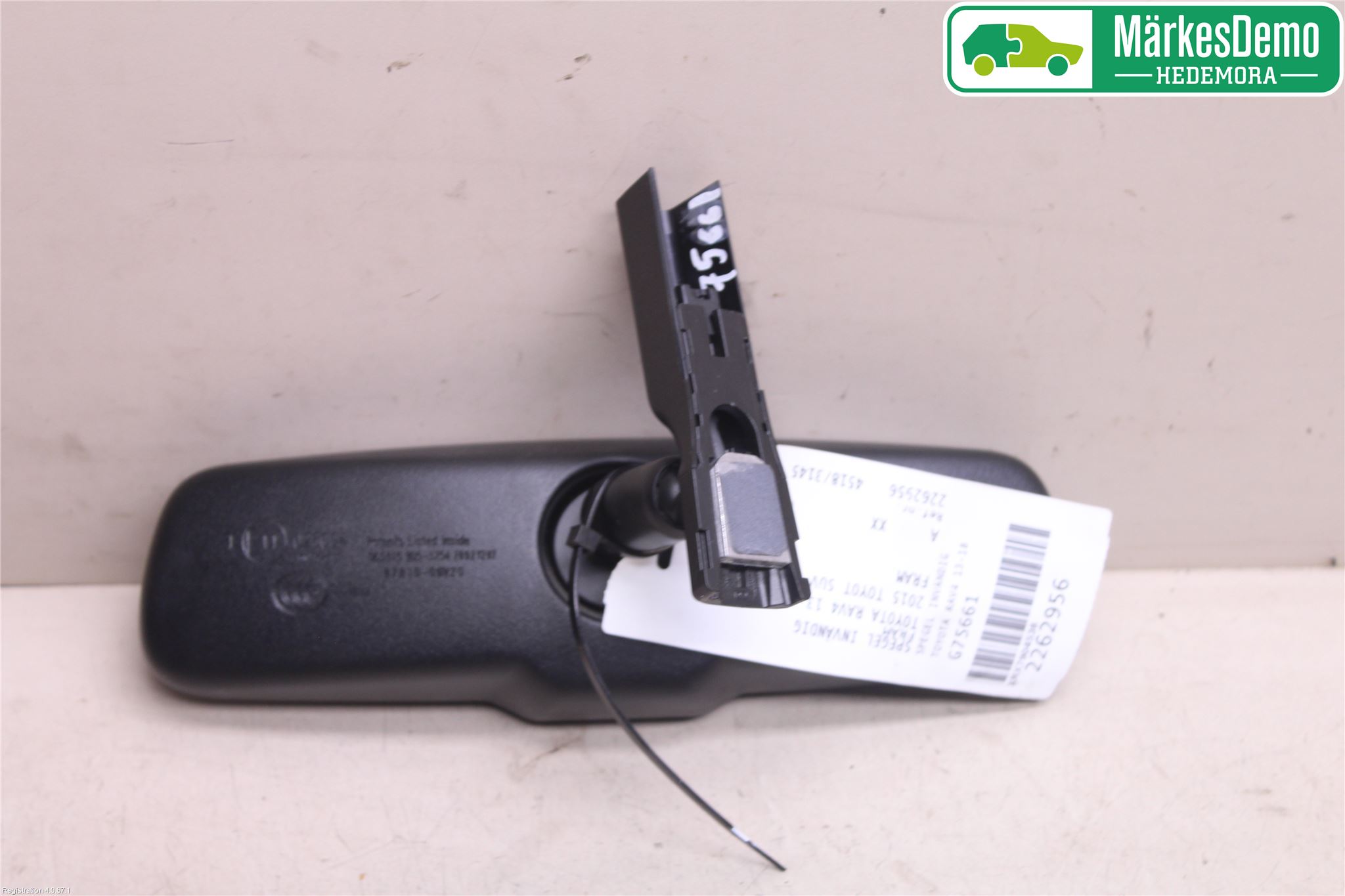 Toyota RAV4 13-18 Speil Innvendig El