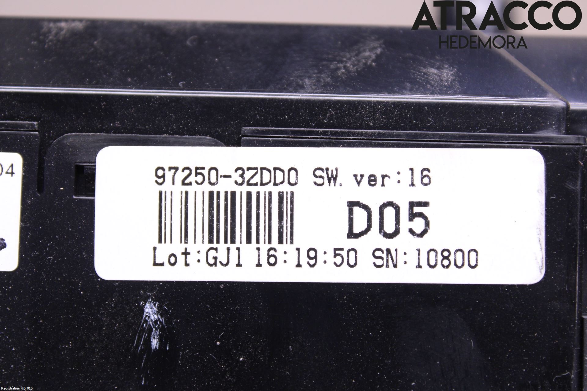 Hyundai i40 08-15 Varme Ac Betjening-Display