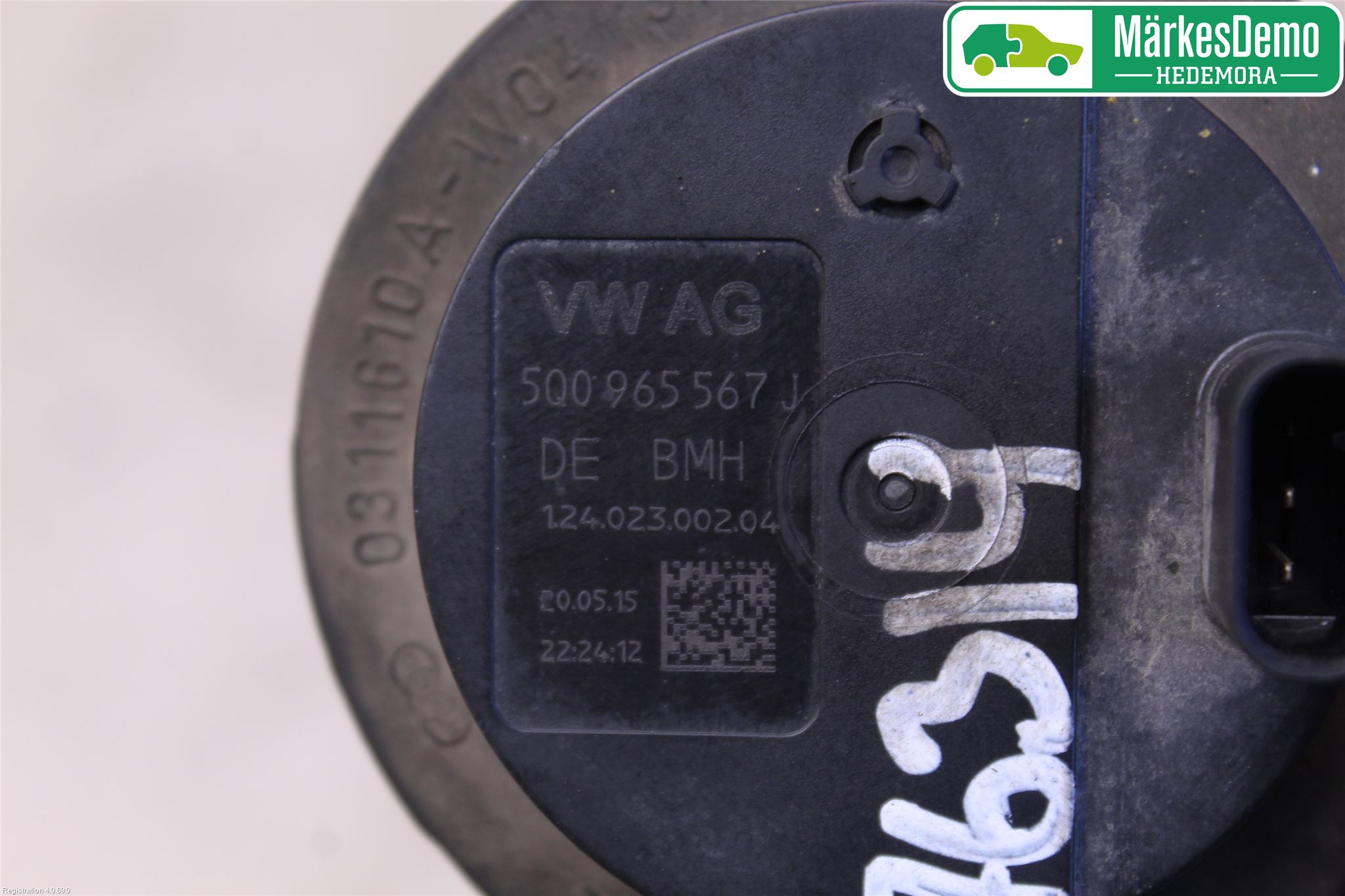 Volkswagen VW PASSAT 15-19 Varme Sirkulasjonspumpe