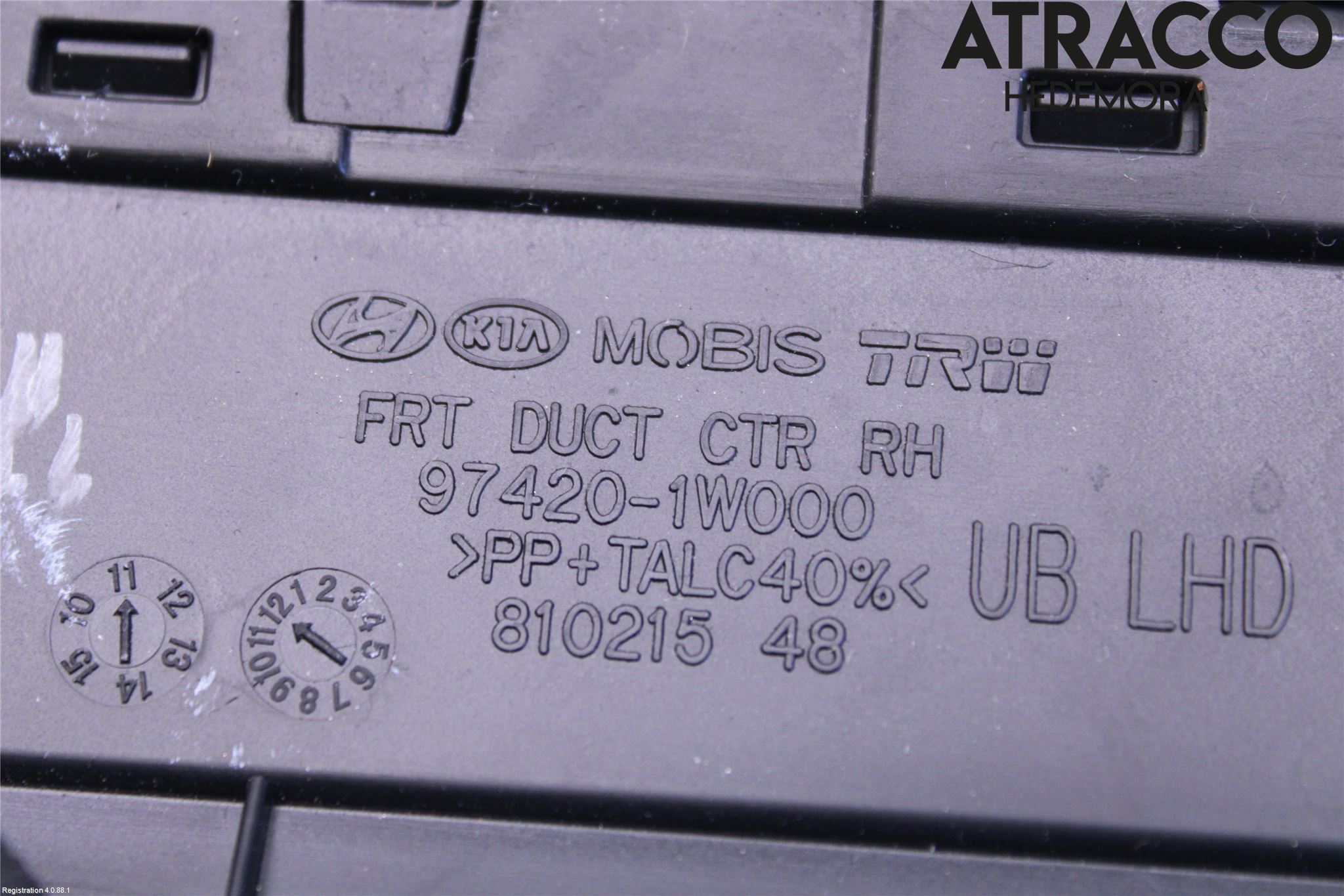 Kia RIO 12-16 Dashbord Kanal - Dyse