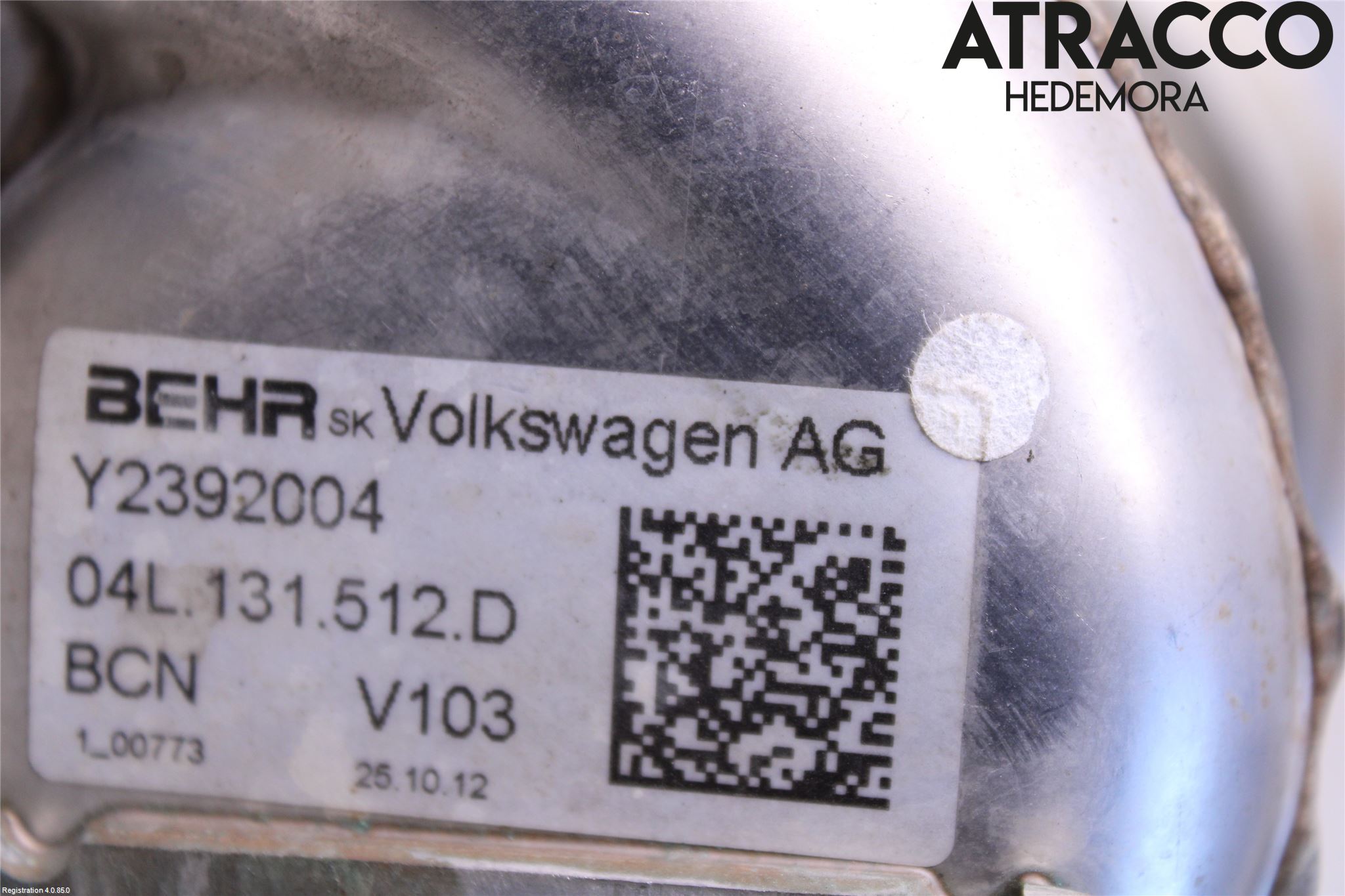 Volkswagen VW GOLF / E-GOLF VII 13-20 Eksos Kjøler