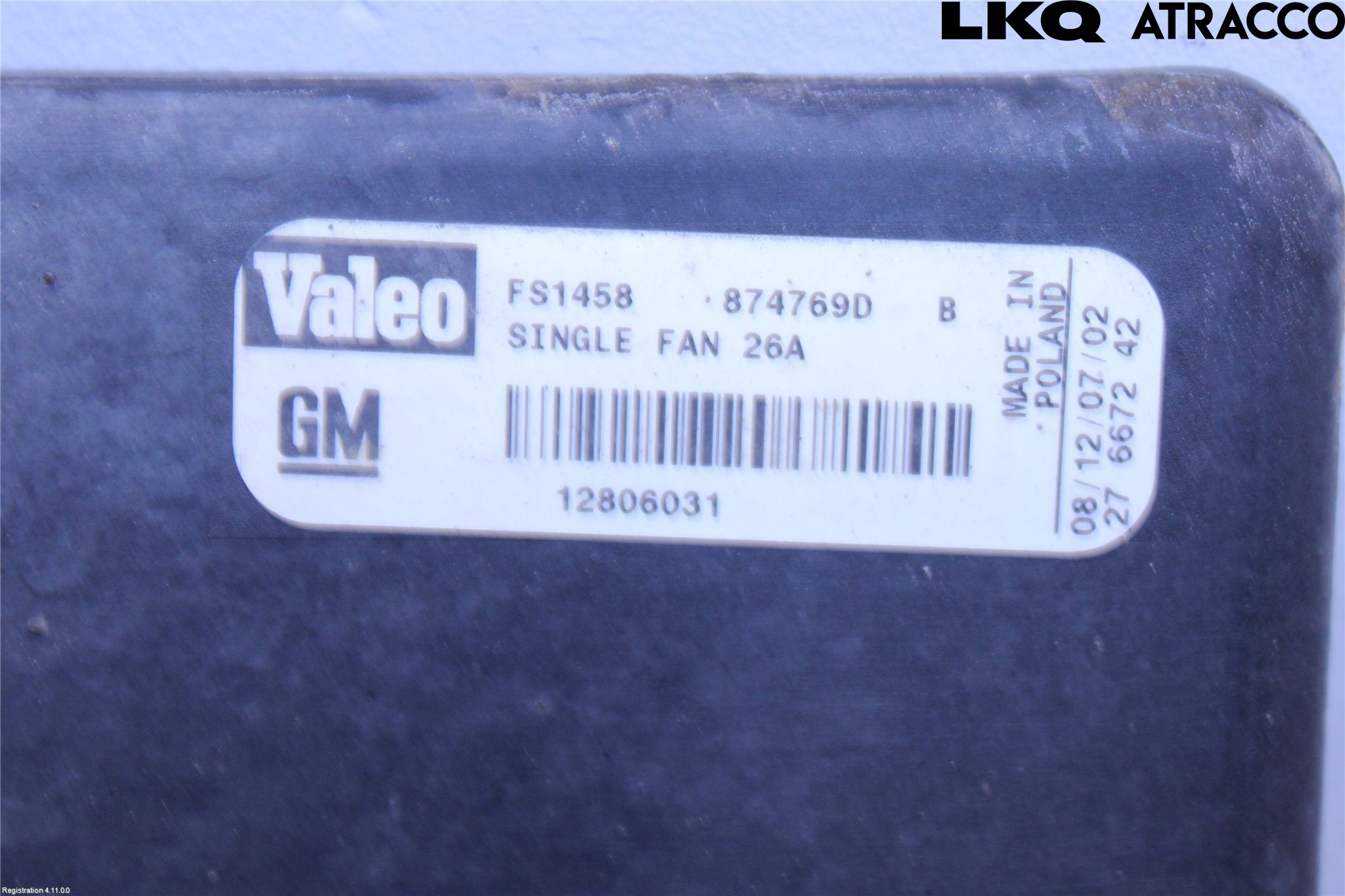Saab 9-3 VER2/VER3 08-15 Kjølevifte Elektrisk