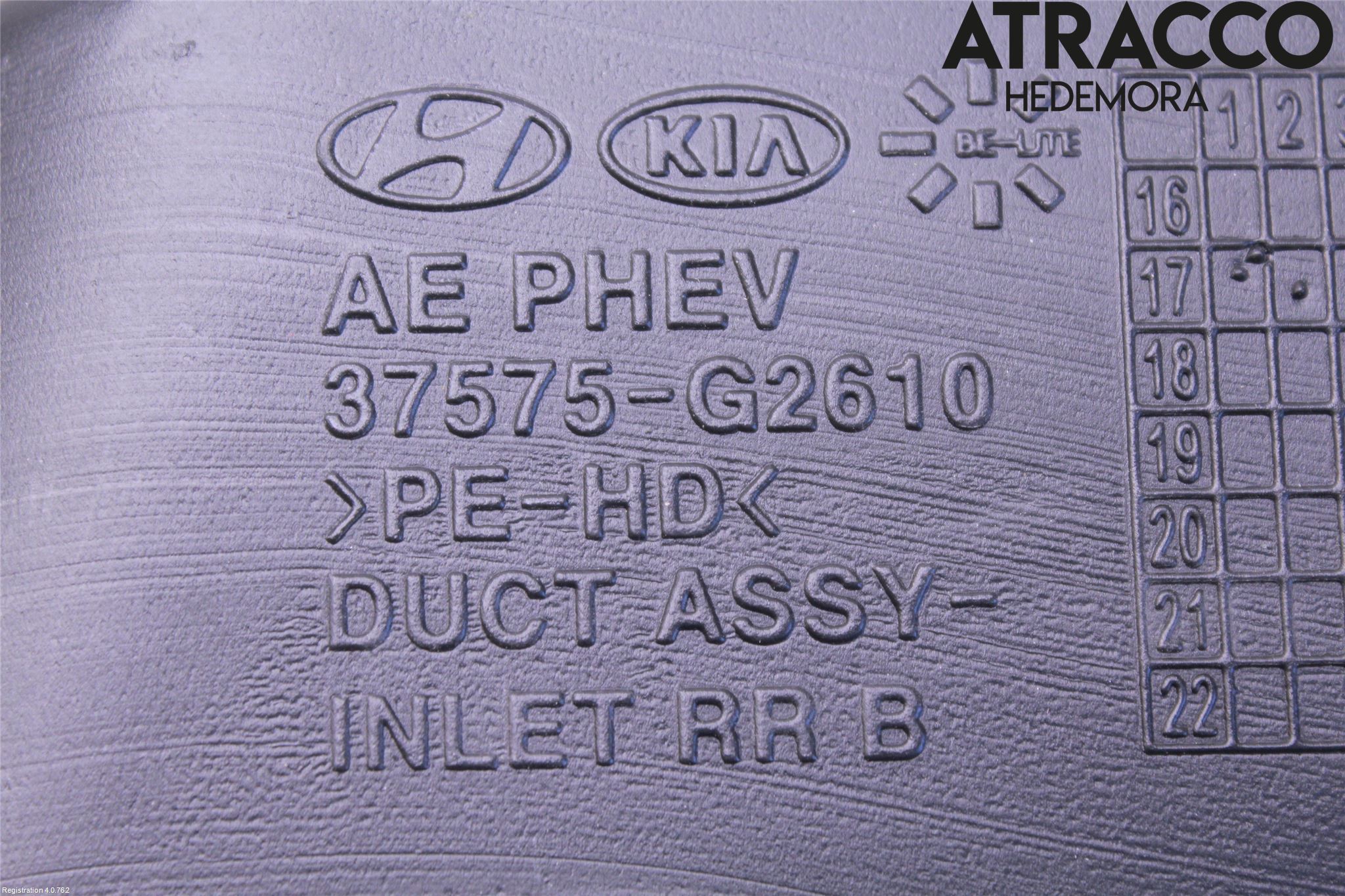 Hyundai IONIQ AE 17-22 Dashbord Kanal - Dyse