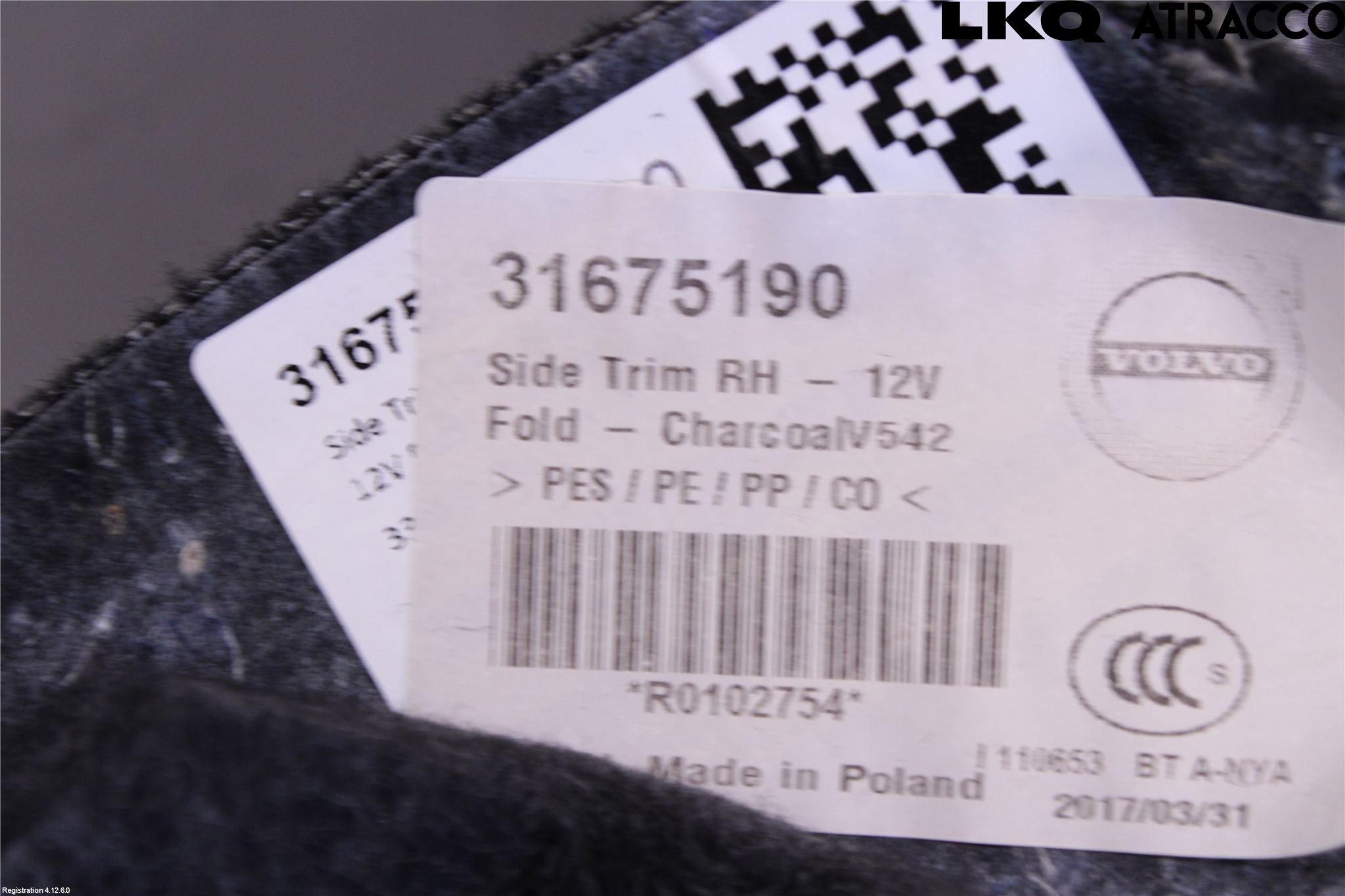 Volvo V90 CROSS COUNTRY 17->> Innr Bakluketrekk
