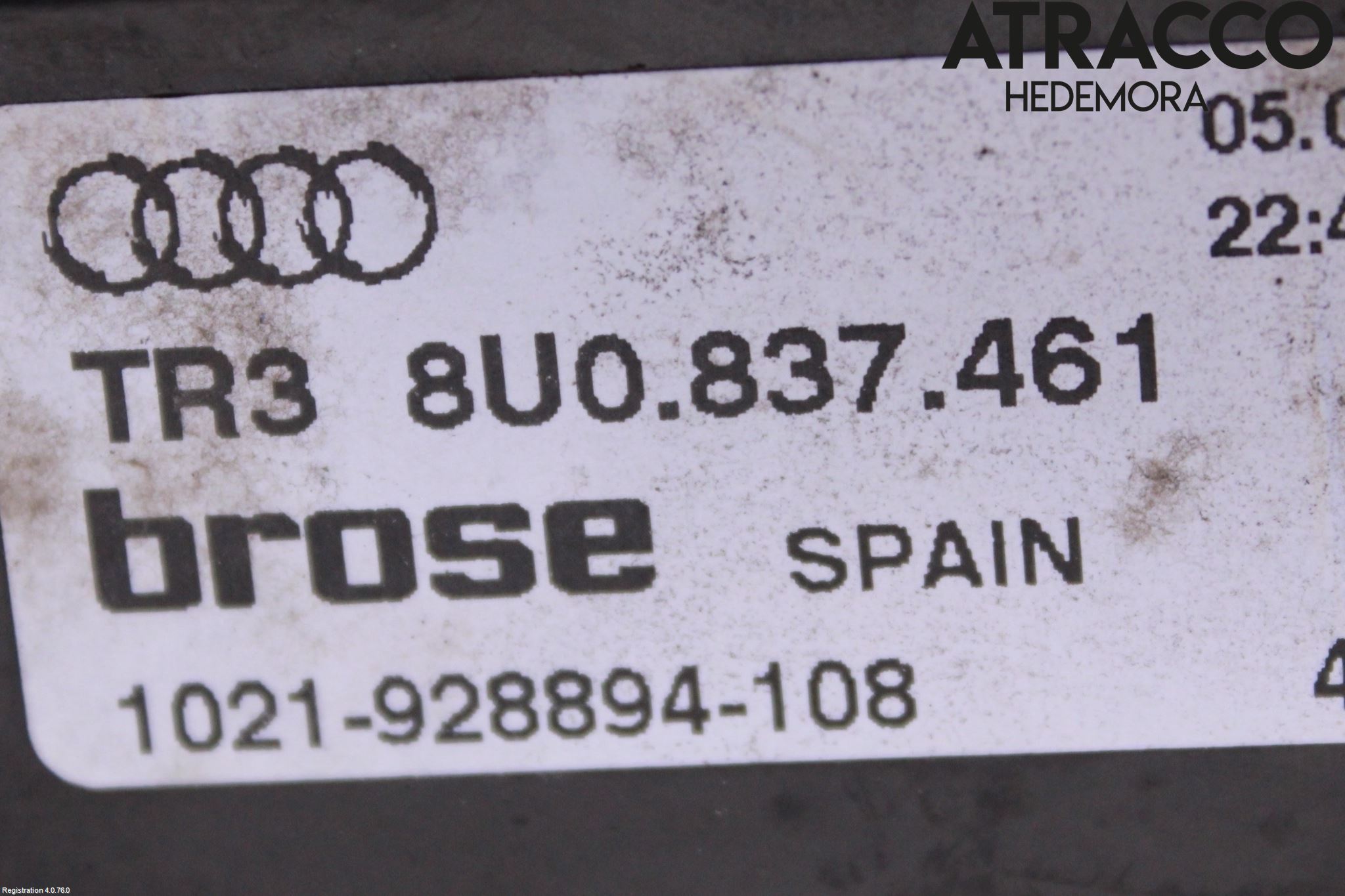 Audi Q3 8U 12-18 Vindusheis El Komp