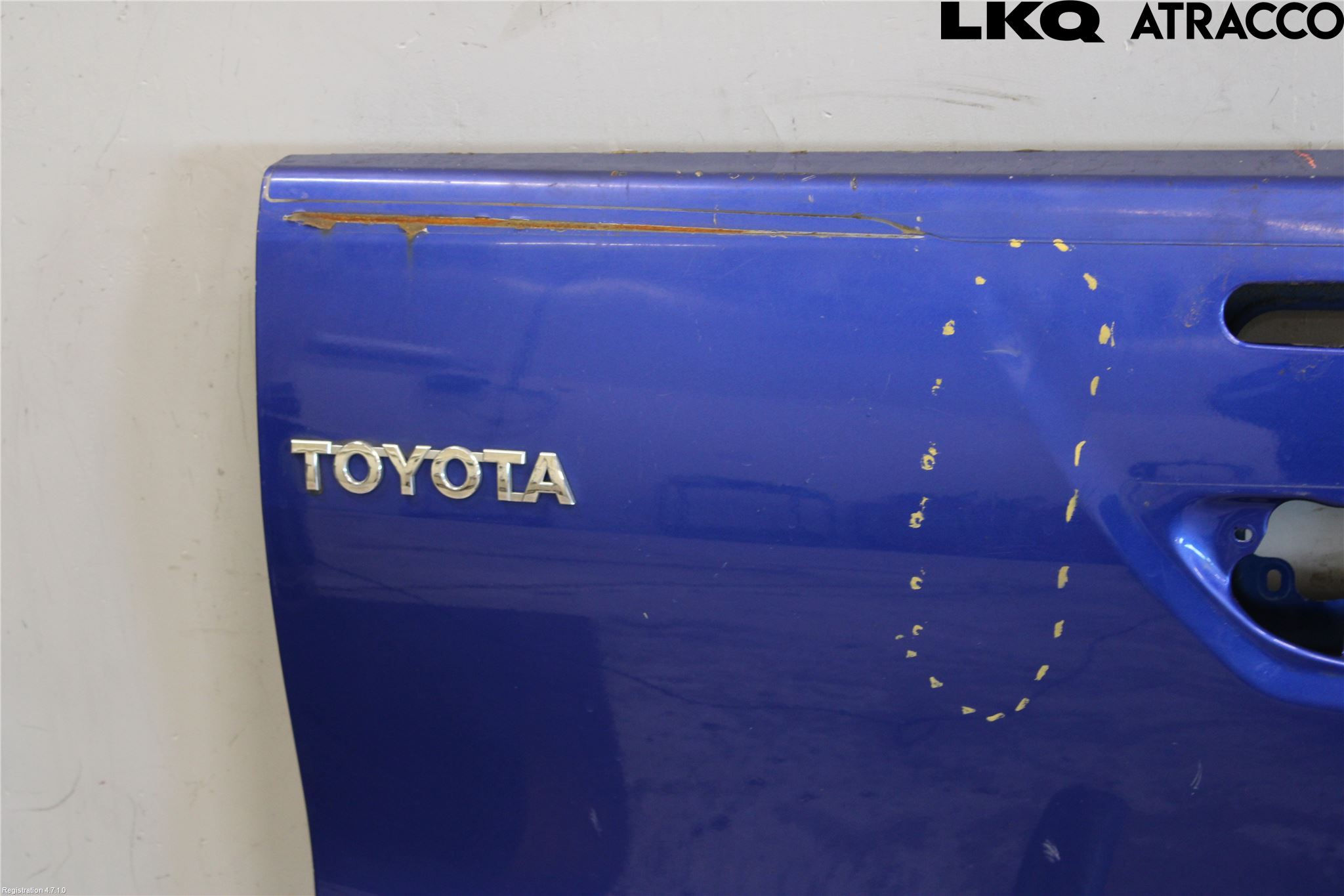 Toyota HILUX 16- Lasteplan Luke Bak