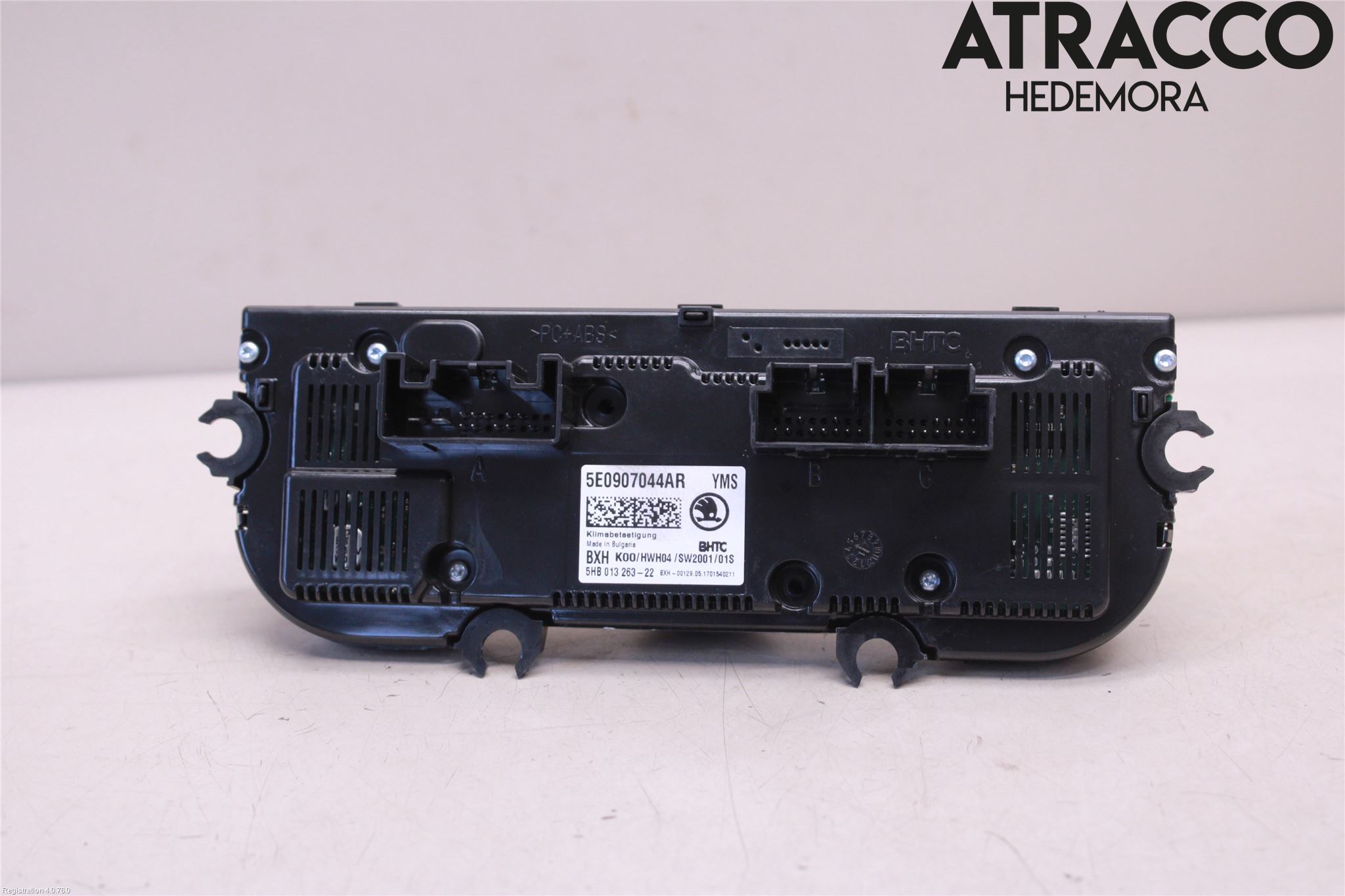Skoda OCTAVIA (5E) 13-20 Varme Ac Betjening-Display