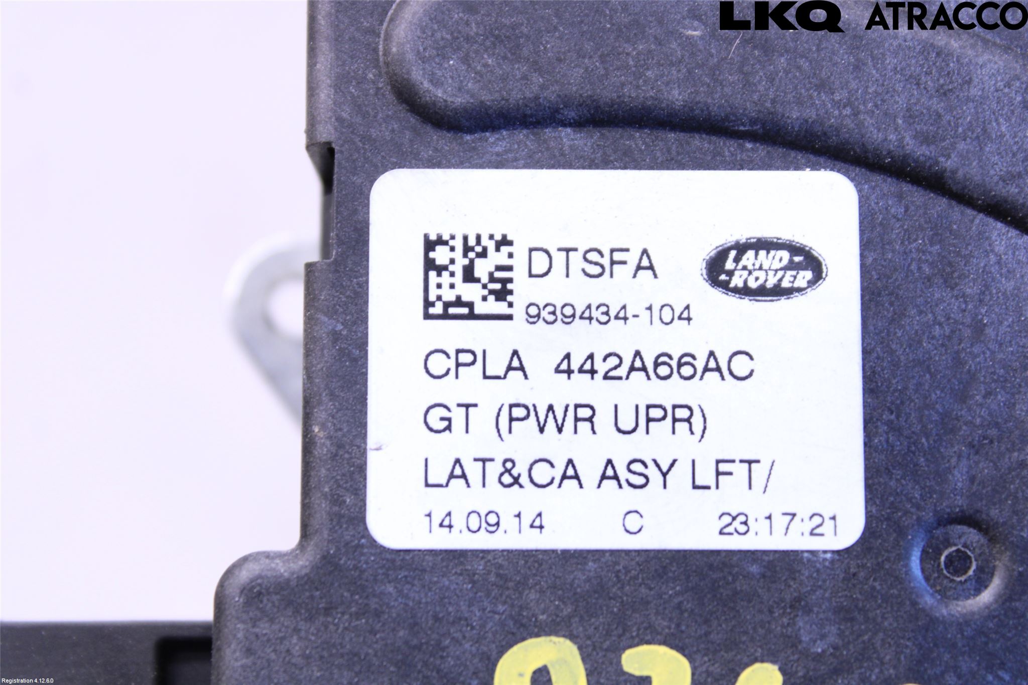 Landrover RANGE ROVER SPORT (L494) 14-22 Bakluke-Lokk Låsekasse